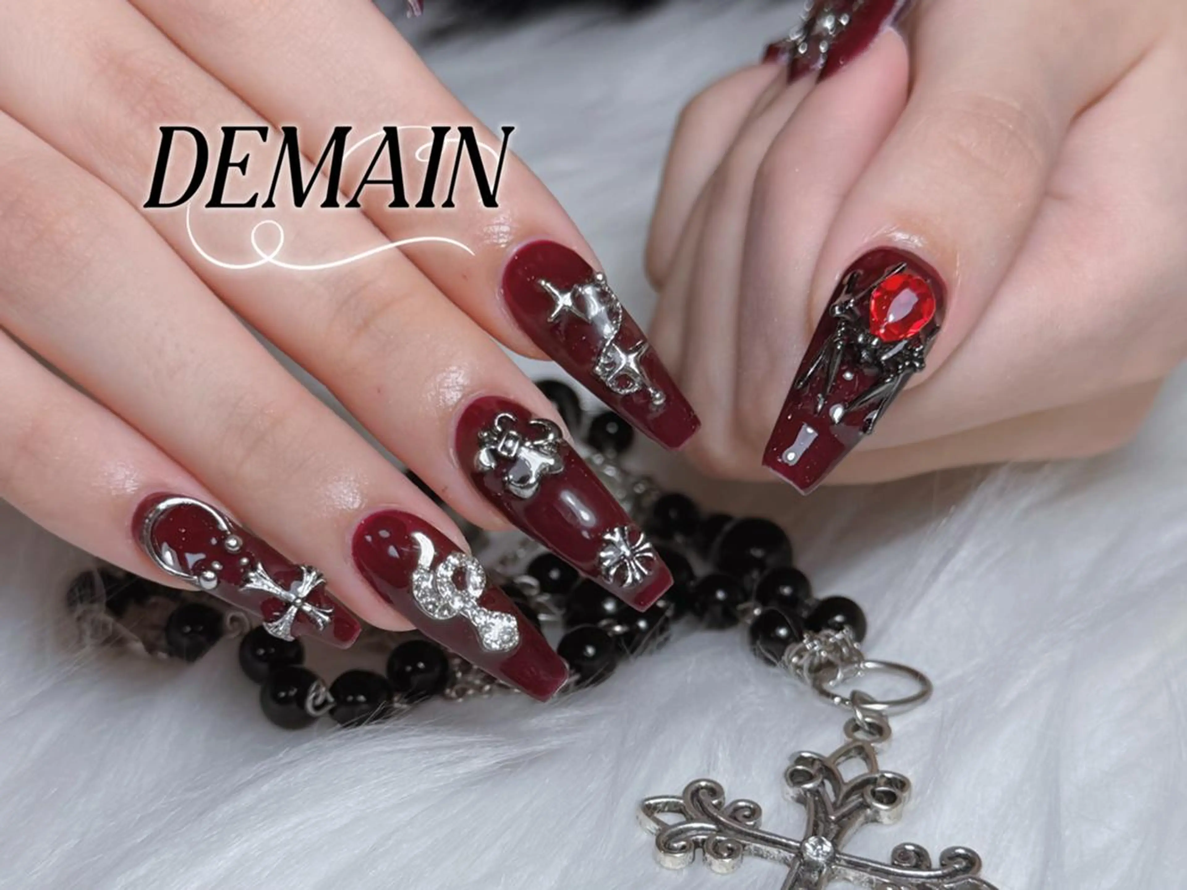 ネイル ハンドネイル ハンドケア DEMAIN _MIO研修のネイルデザイン