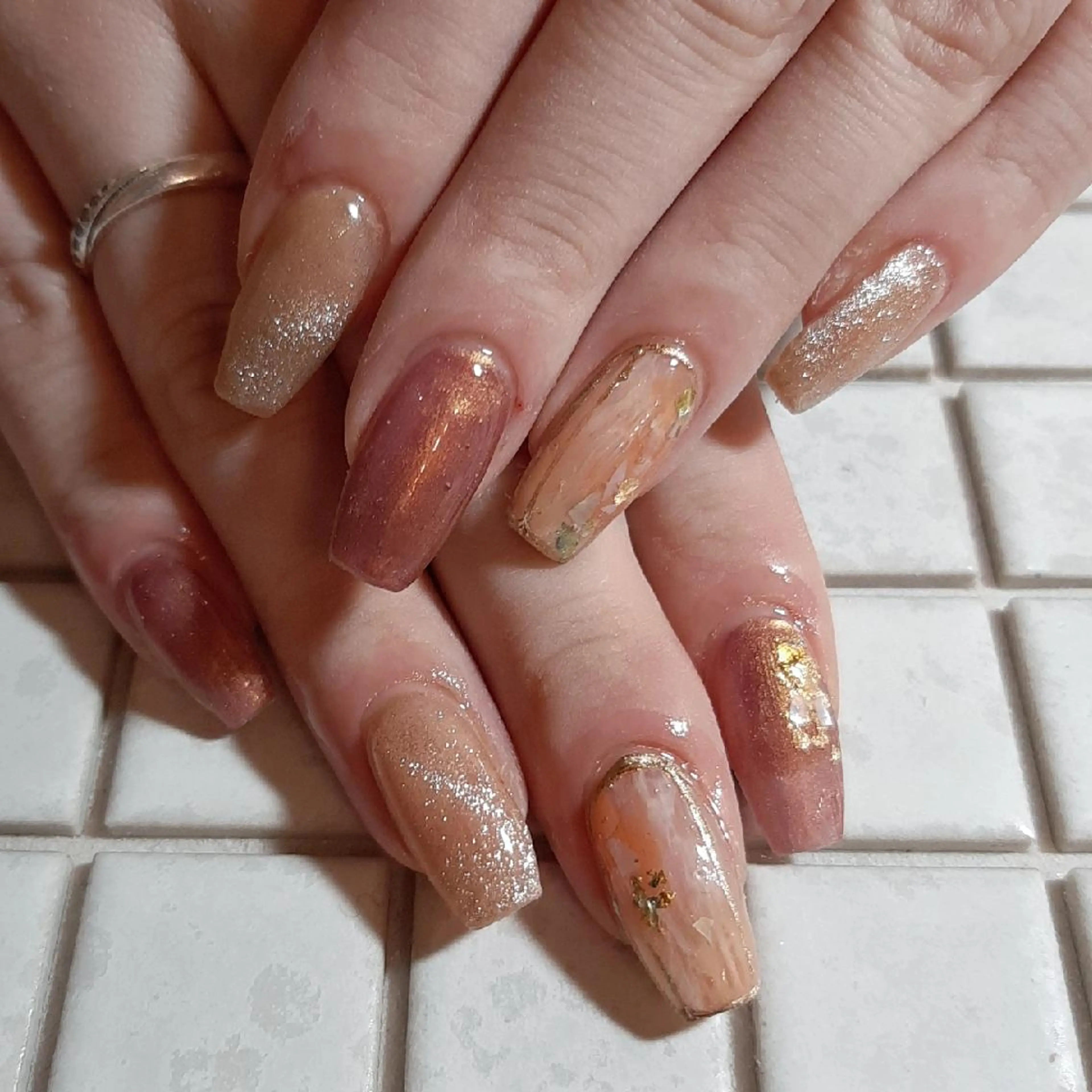 ネイル ニュアンスネイル ハンドネイル private salon mieのネイルデザイン