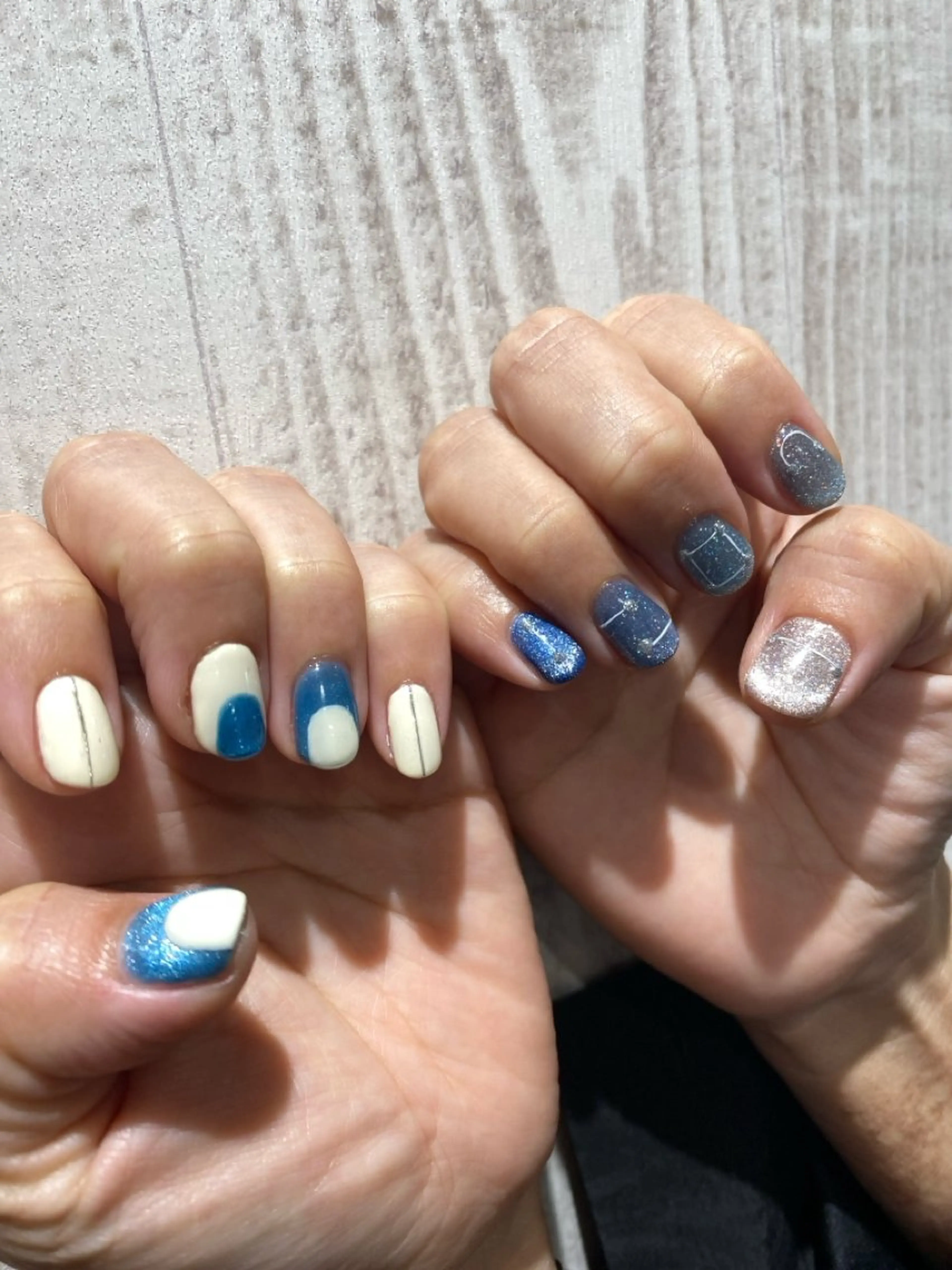 ネイル 持ち込み ハンドネイル 13日3980円‼️ マグもデザインも◎のネイルデザイン