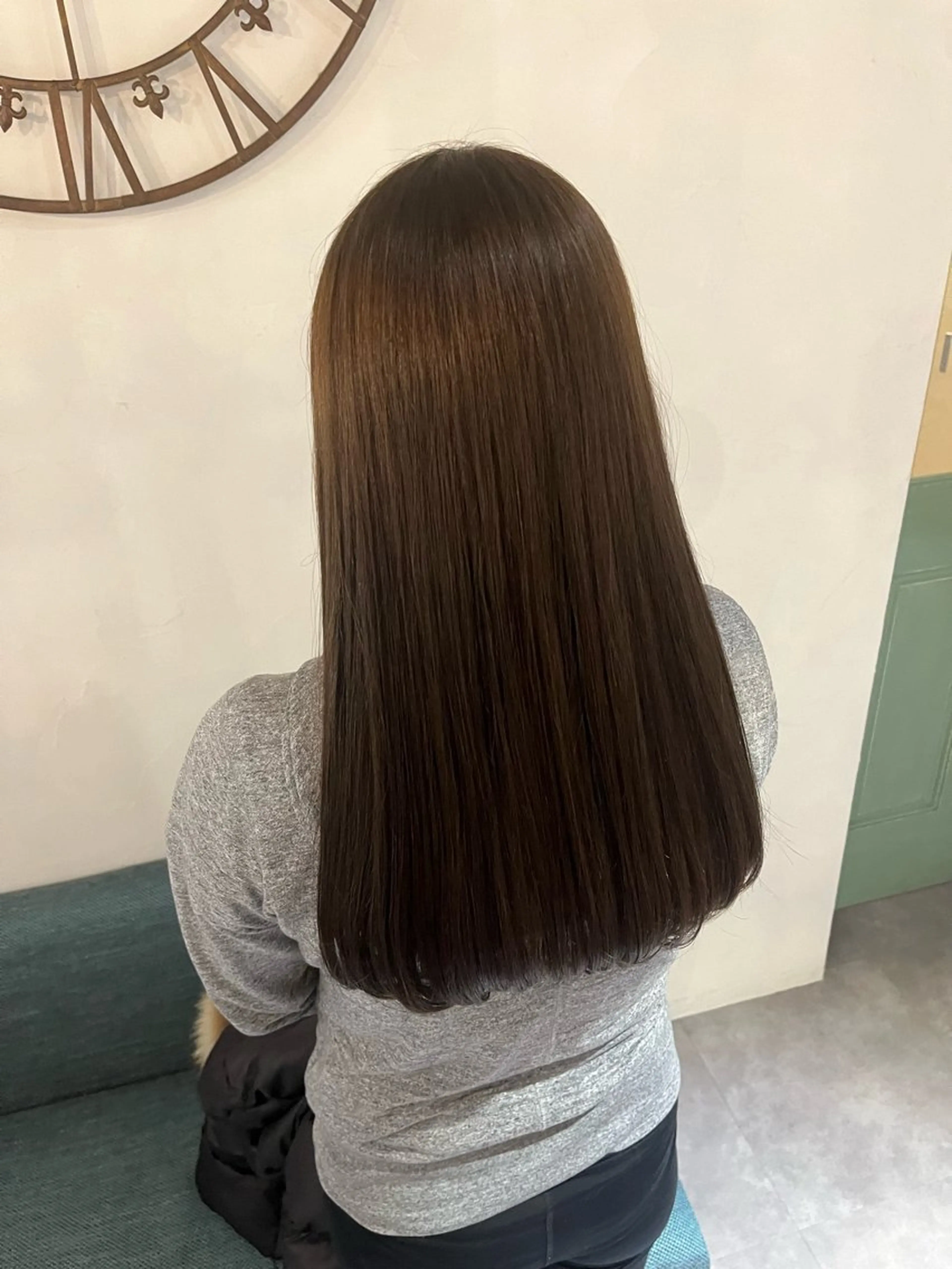 ロング カラー オーガニックカラー little lulu 梅田所属・Saya/ショート/ ボブ/大阪/梅田のヘアスタイル