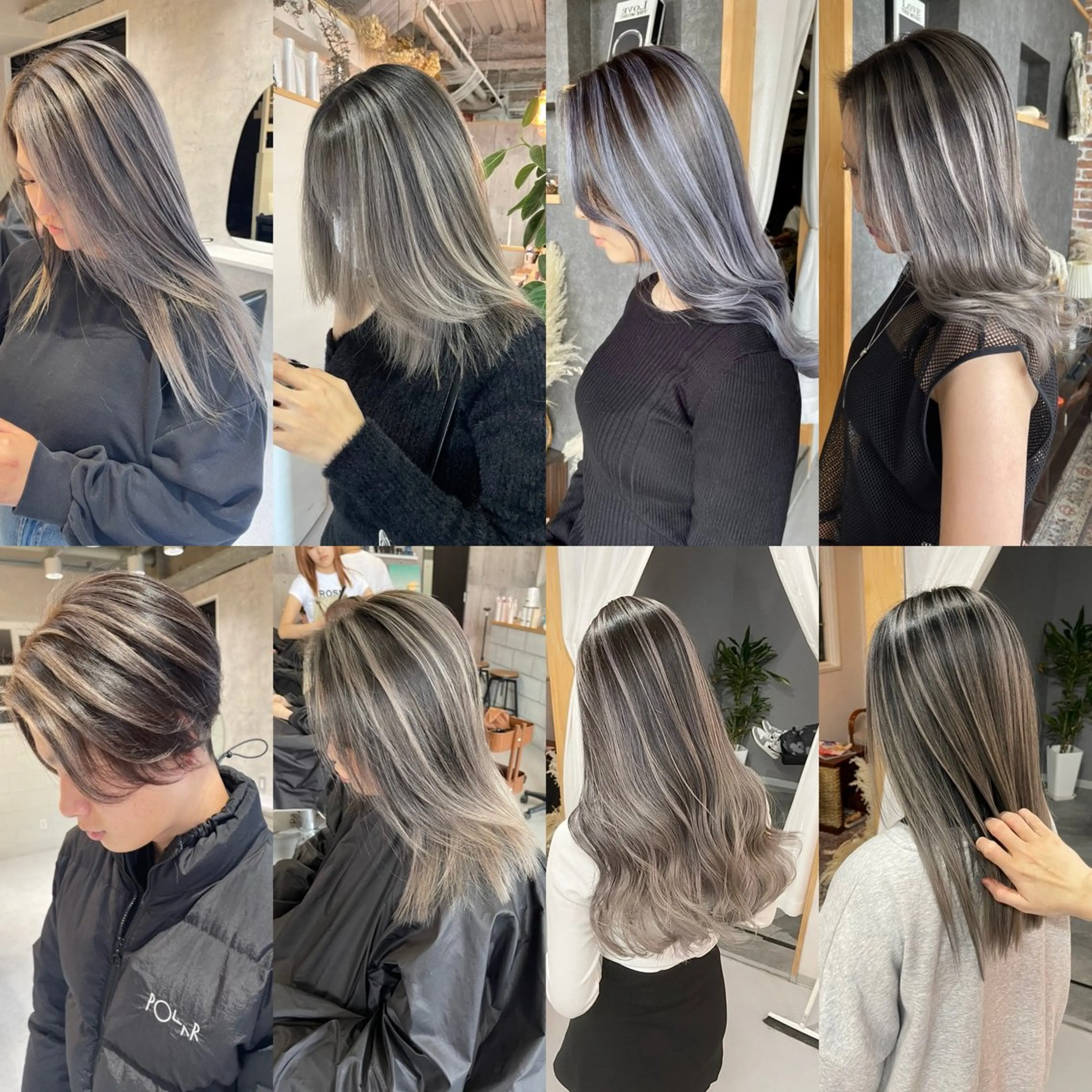 【🔥ミニモ限定クーポン🔥】バレイヤージュ(ブリーチ2回＋全体カラー)の写真