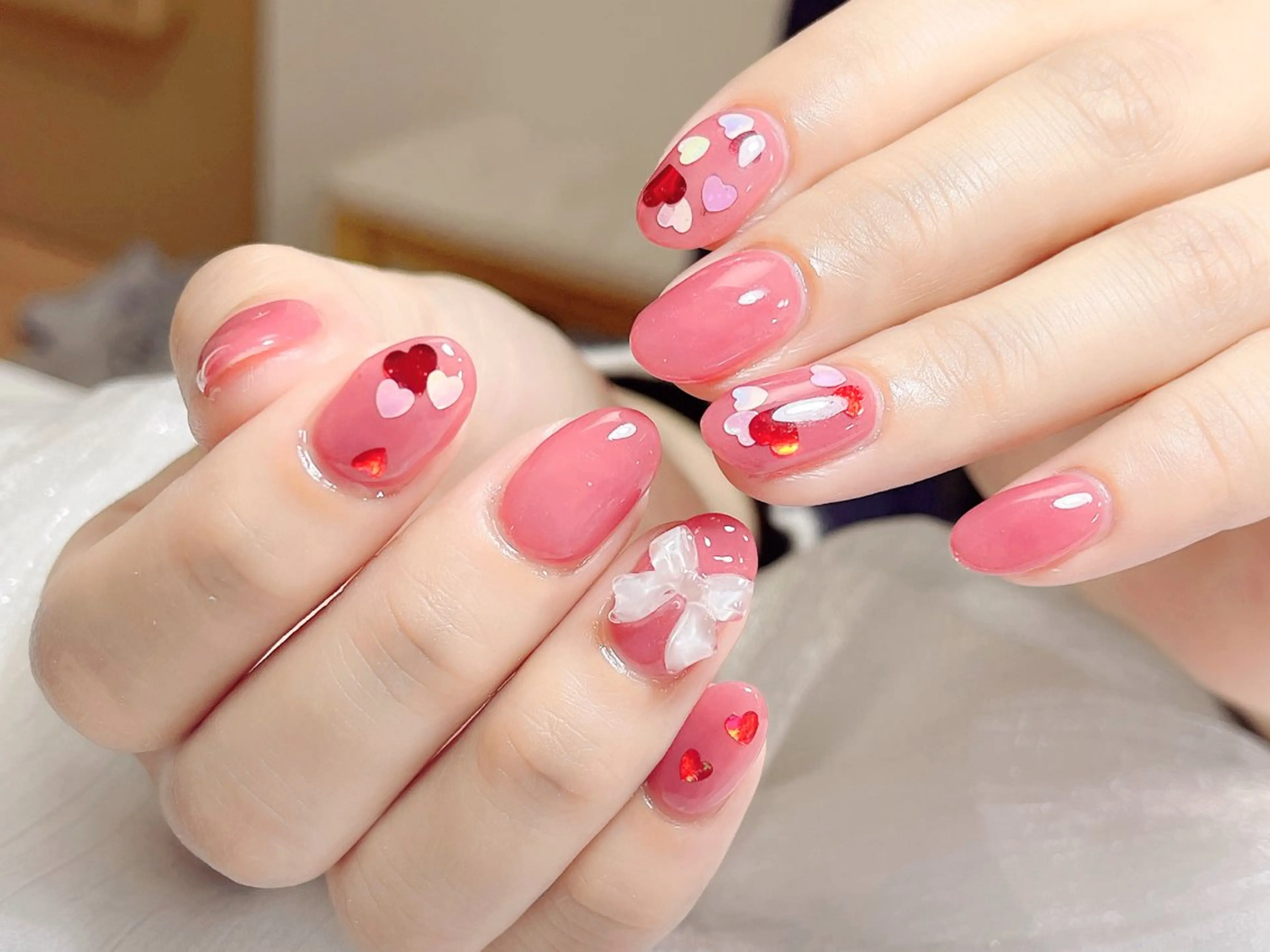 ネイル 🎀ネイルサロン エクラYUI🎀のネイルデザイン