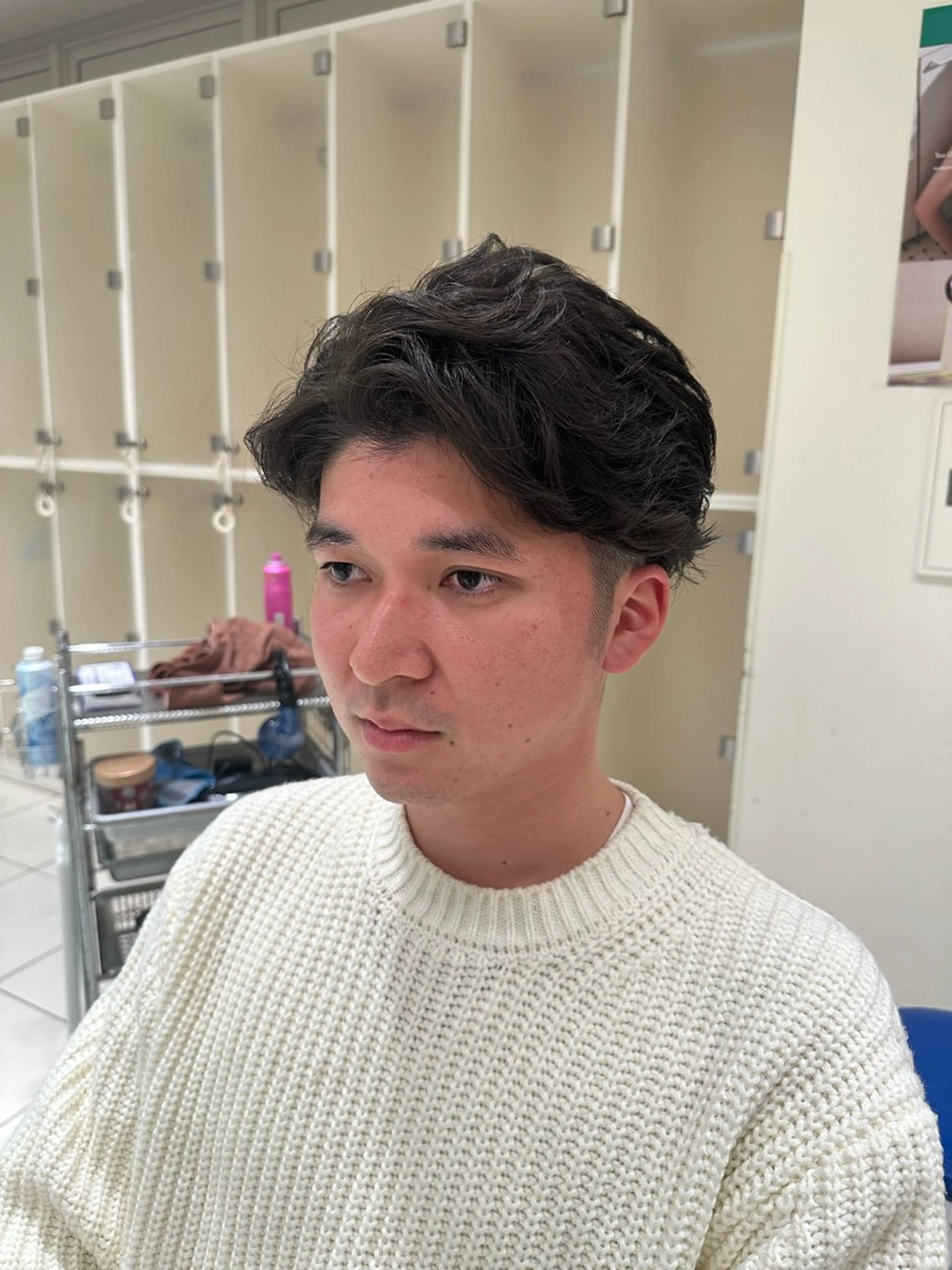 パーマ メンズ MODE K's eau松下仁美のヘアスタイル