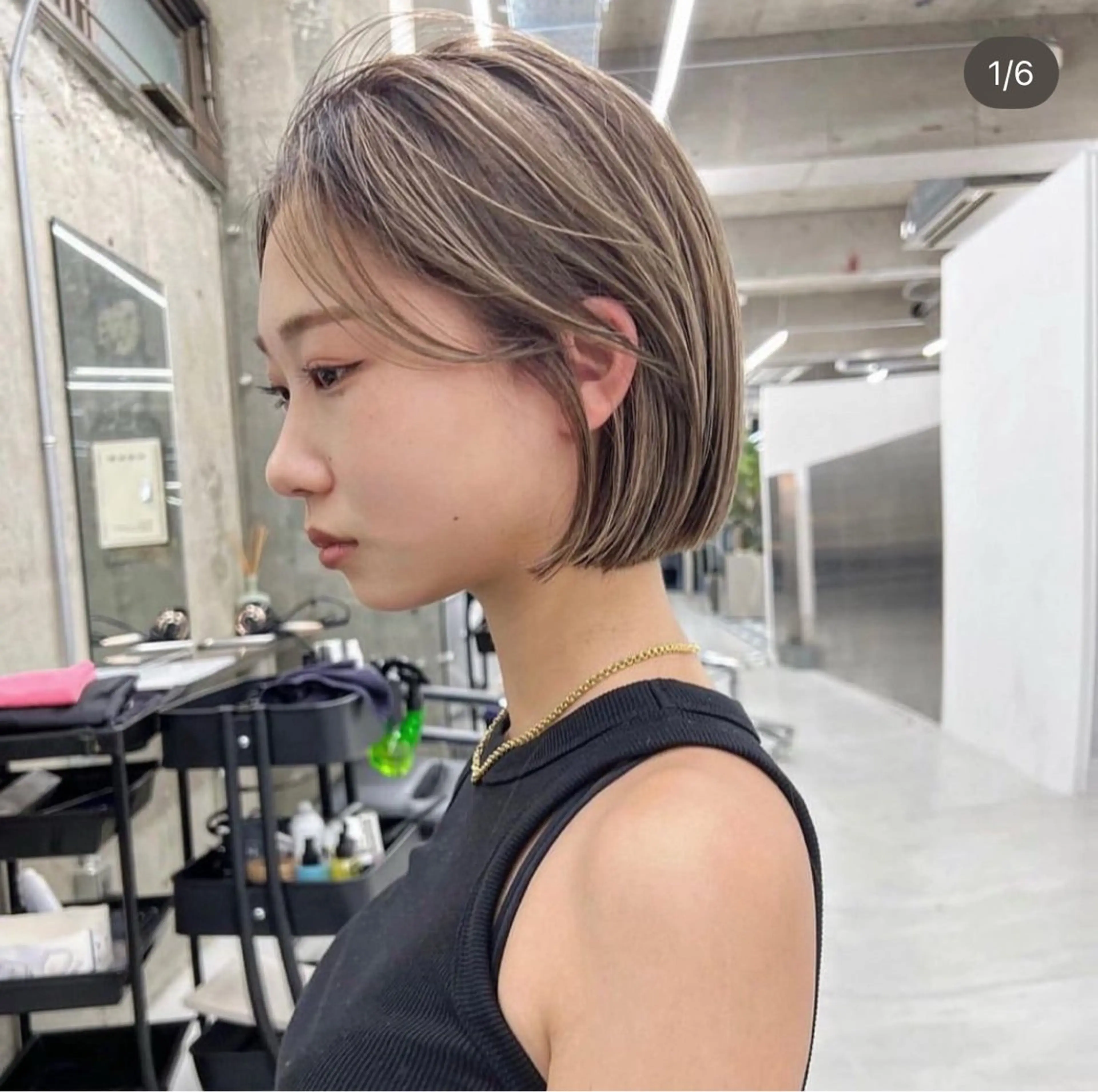 ショート 伊藤 優里のヘアスタイル