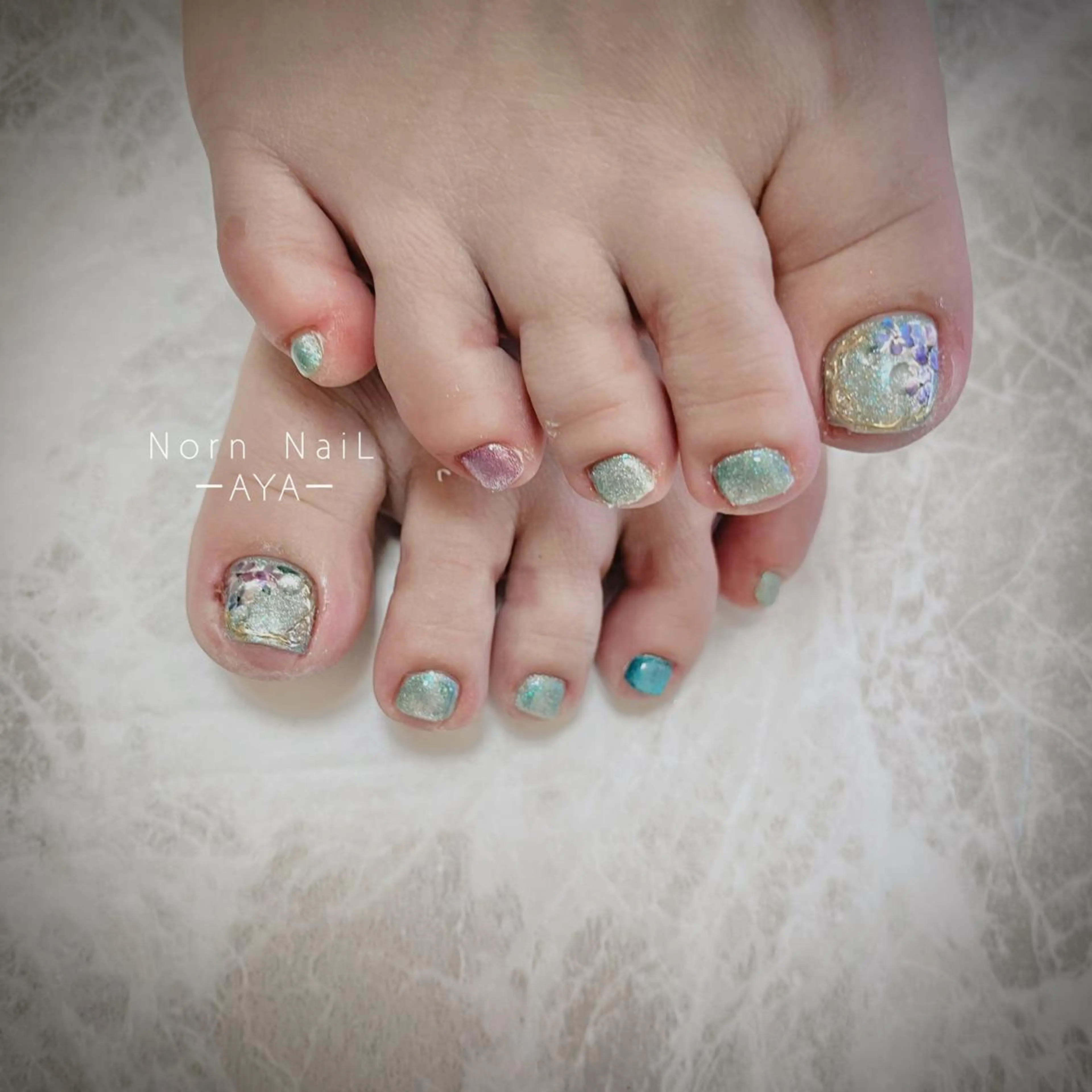 ネイル フットネイル U Ayaのネイルデザイン