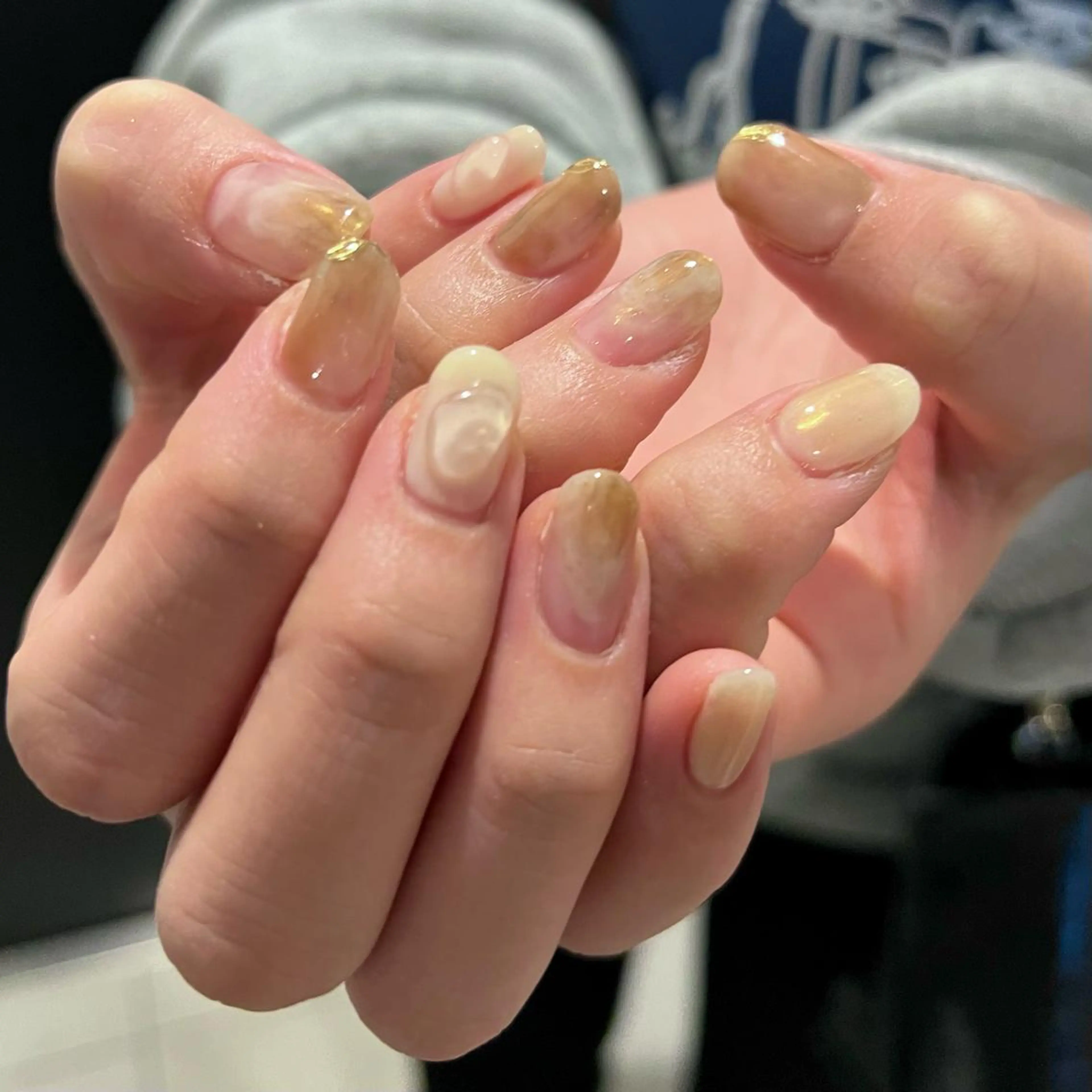 ネイル ハンドネイル nuás nailのネイルデザイン