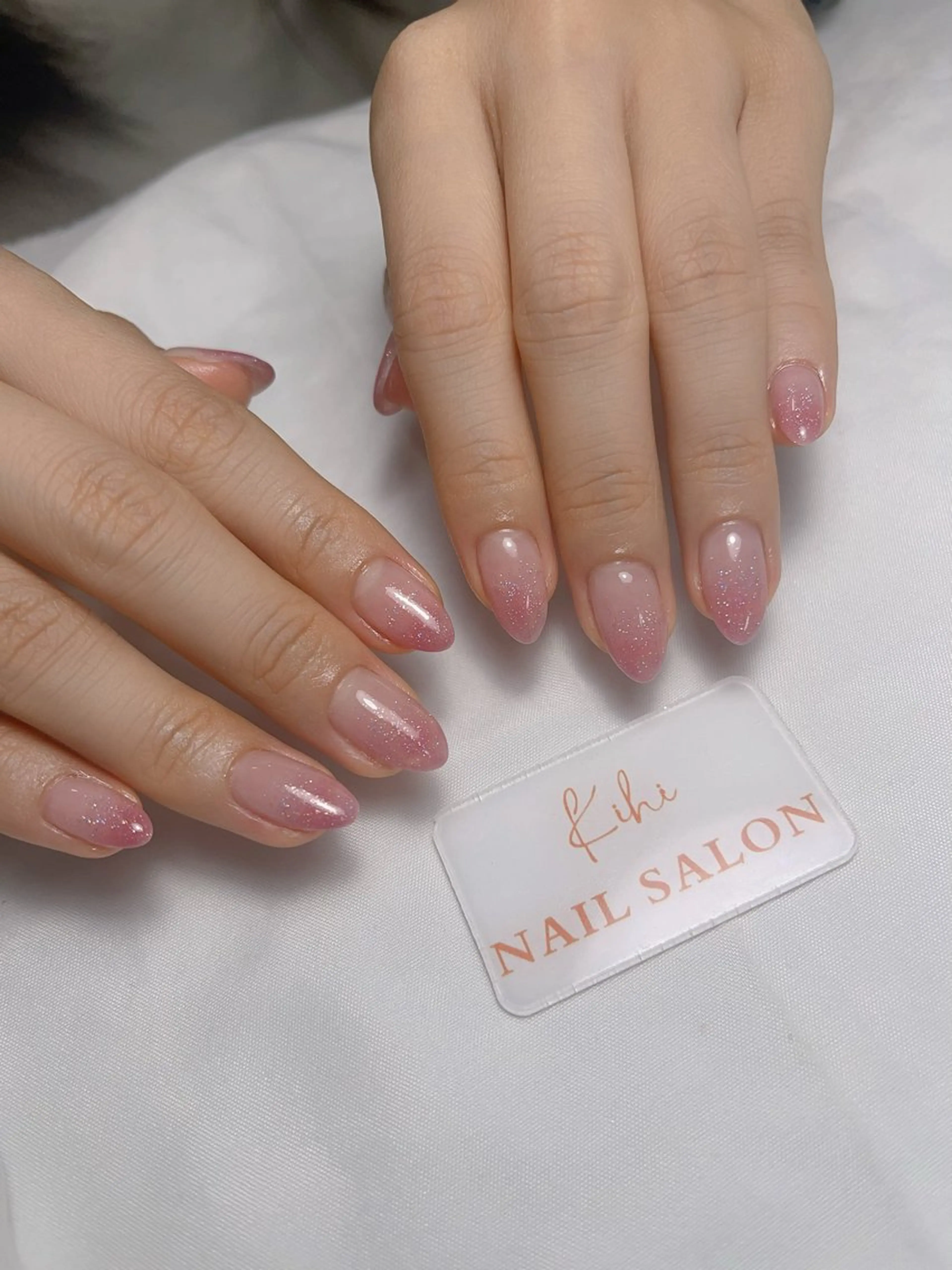 ネイル アートネイル フレンチネイル ジェルネイル グラデーション 韓国ネイル ハンドネイル ハンドケア さくら💮💮 【オフ無料】のネイルデザイン