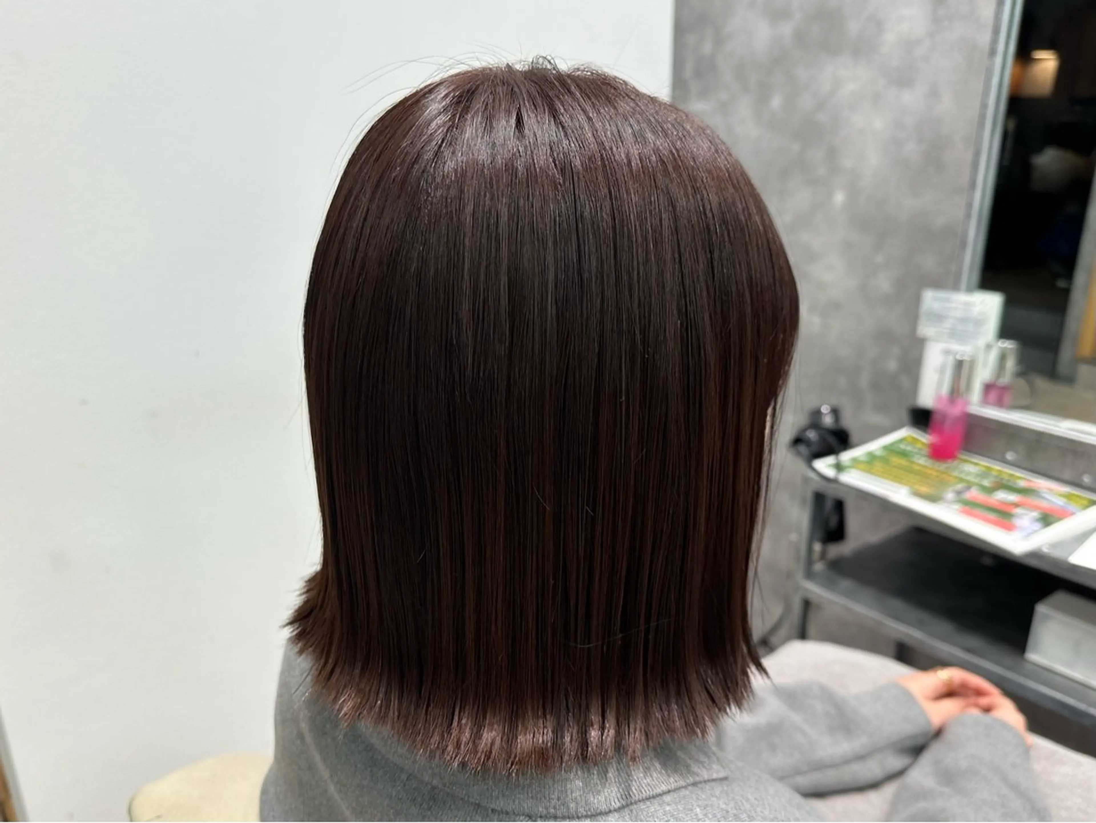 ミディアム カラー 似合わせボブ 🌻 北澤七海のヘアスタイル