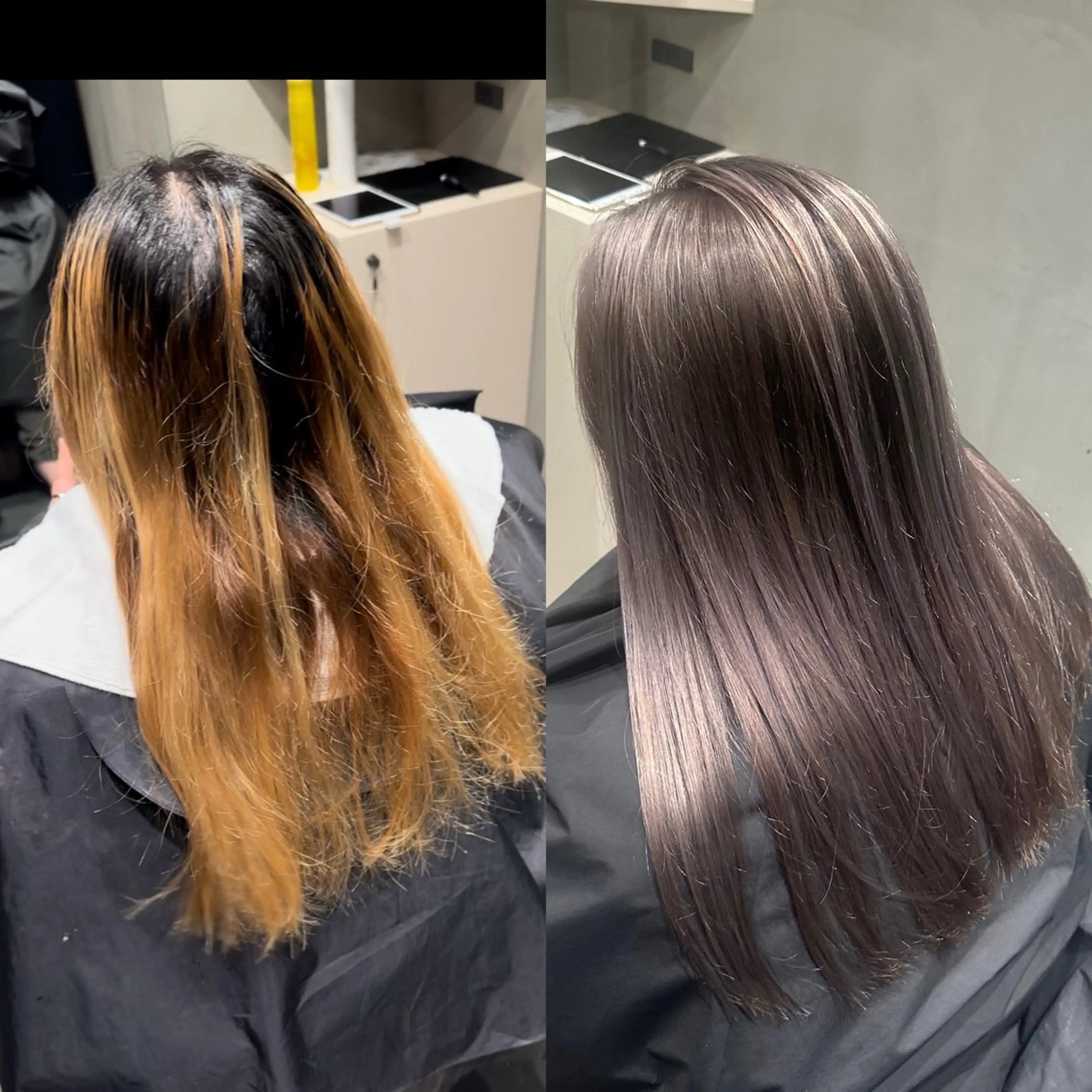 ロング カラー ヘアカラー メンズバレイヤージュ /町田/木村悠月のヘアスタイル