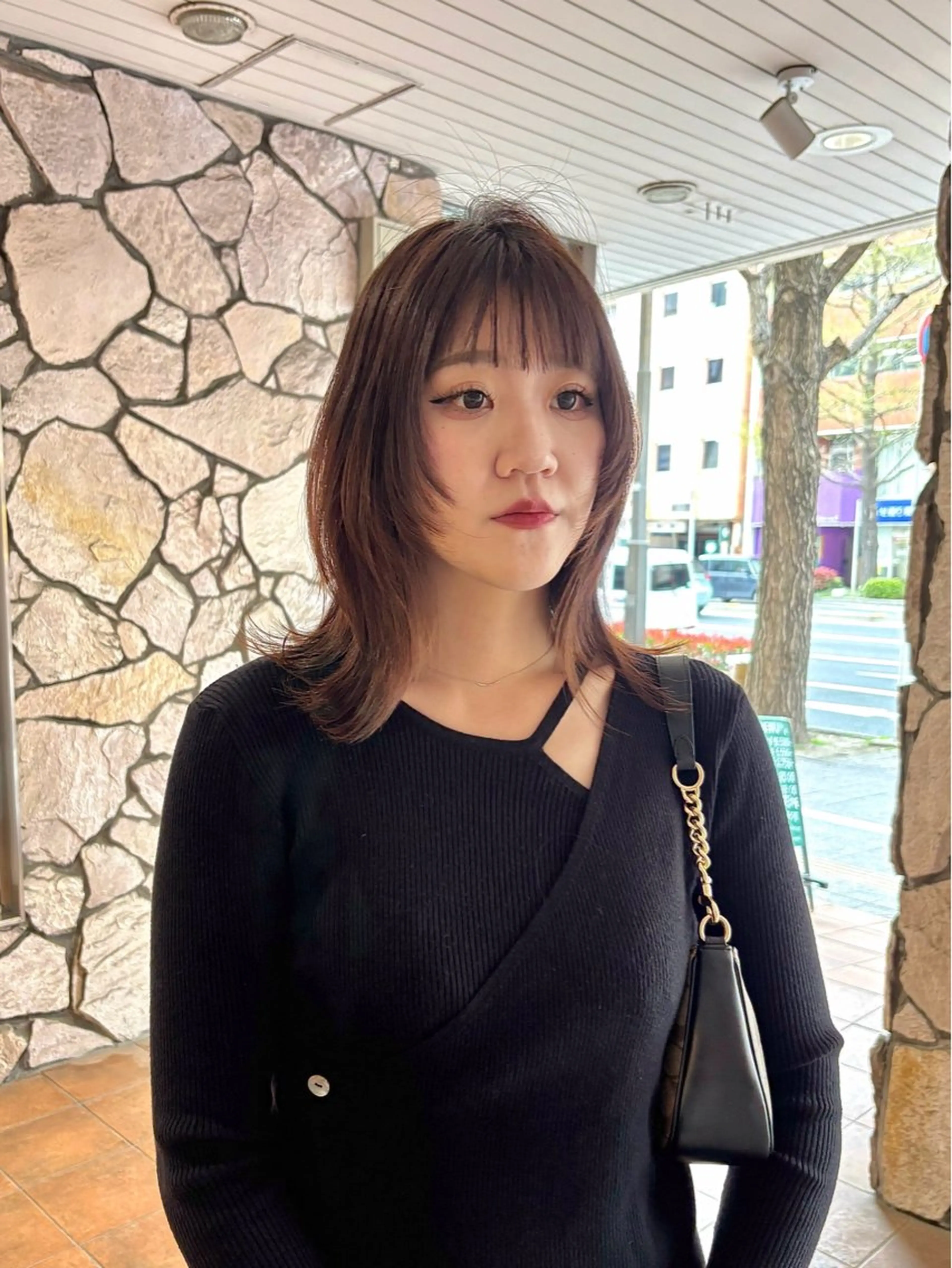 ミディアム behive  駅前店所属・菊地 桃花のヘアスタイル