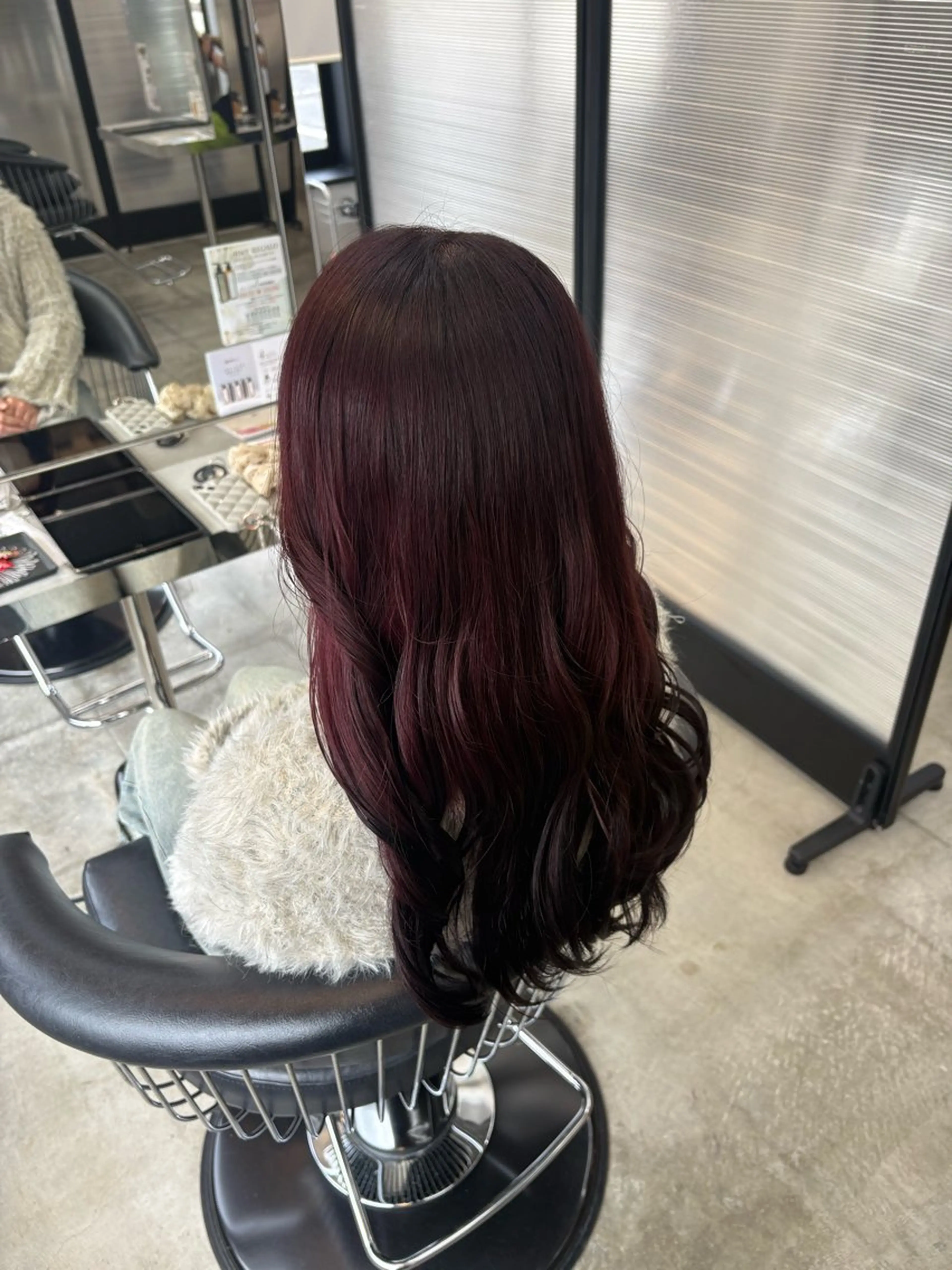 ロング カラー ヘアカラー 🪄くすみカラー❇️ 名塚比奈乃🪄のヘアスタイル