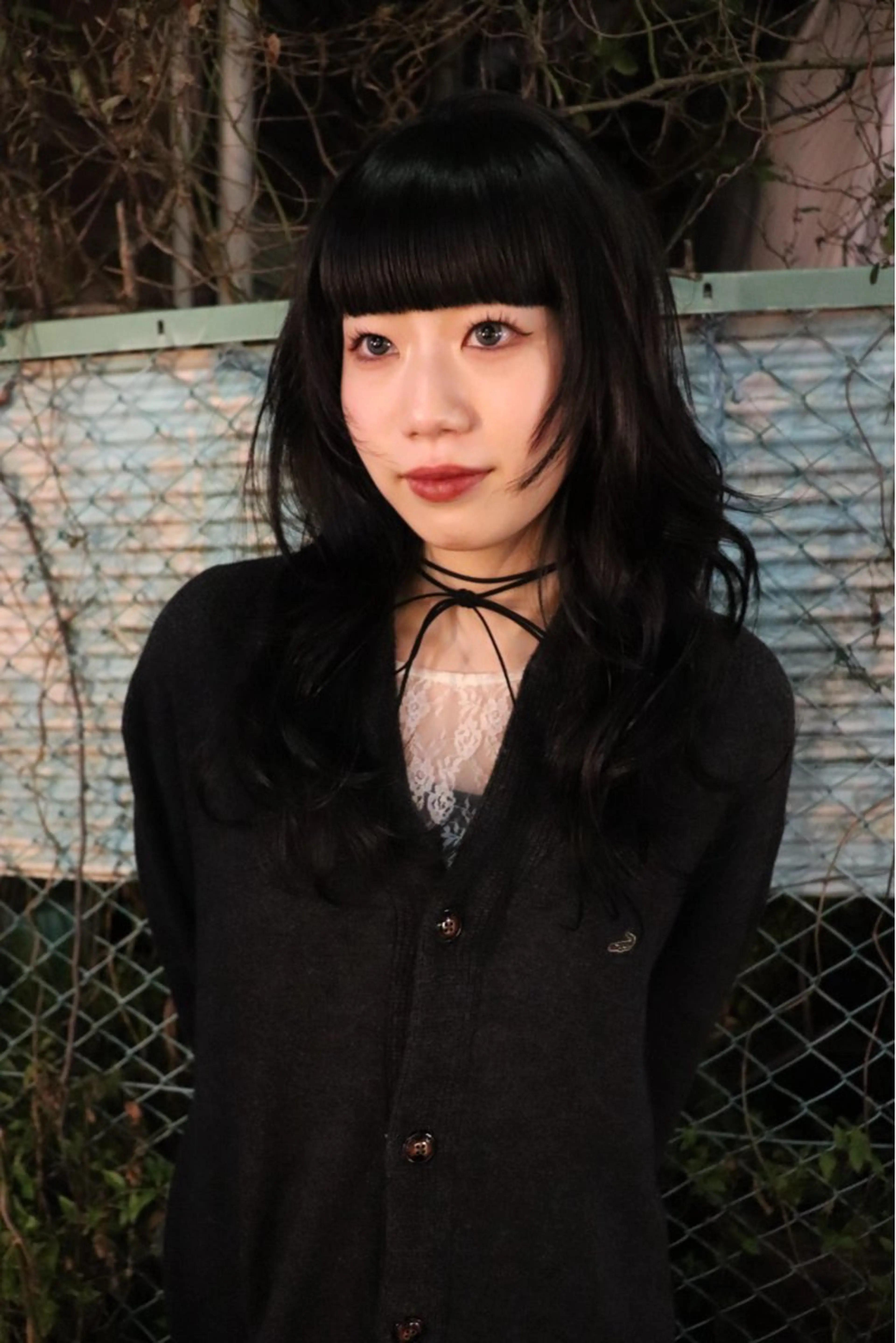 セミロング カラー ヘアアレンジ @kyoniyy KYONIのヘアスタイル