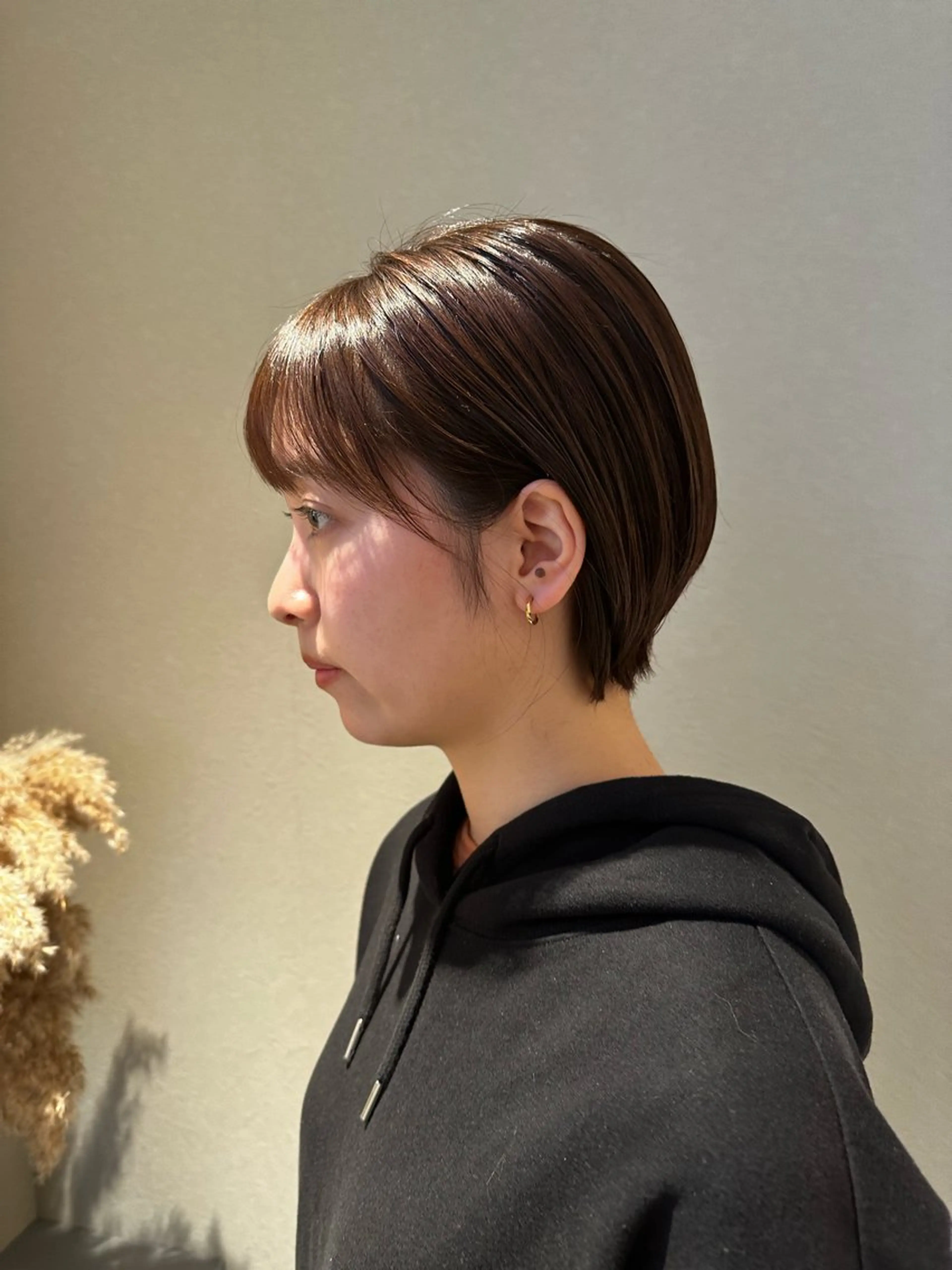 ショート カラー 👑ショート/ボブ /銀座/ニシオカ👑のヘアスタイル