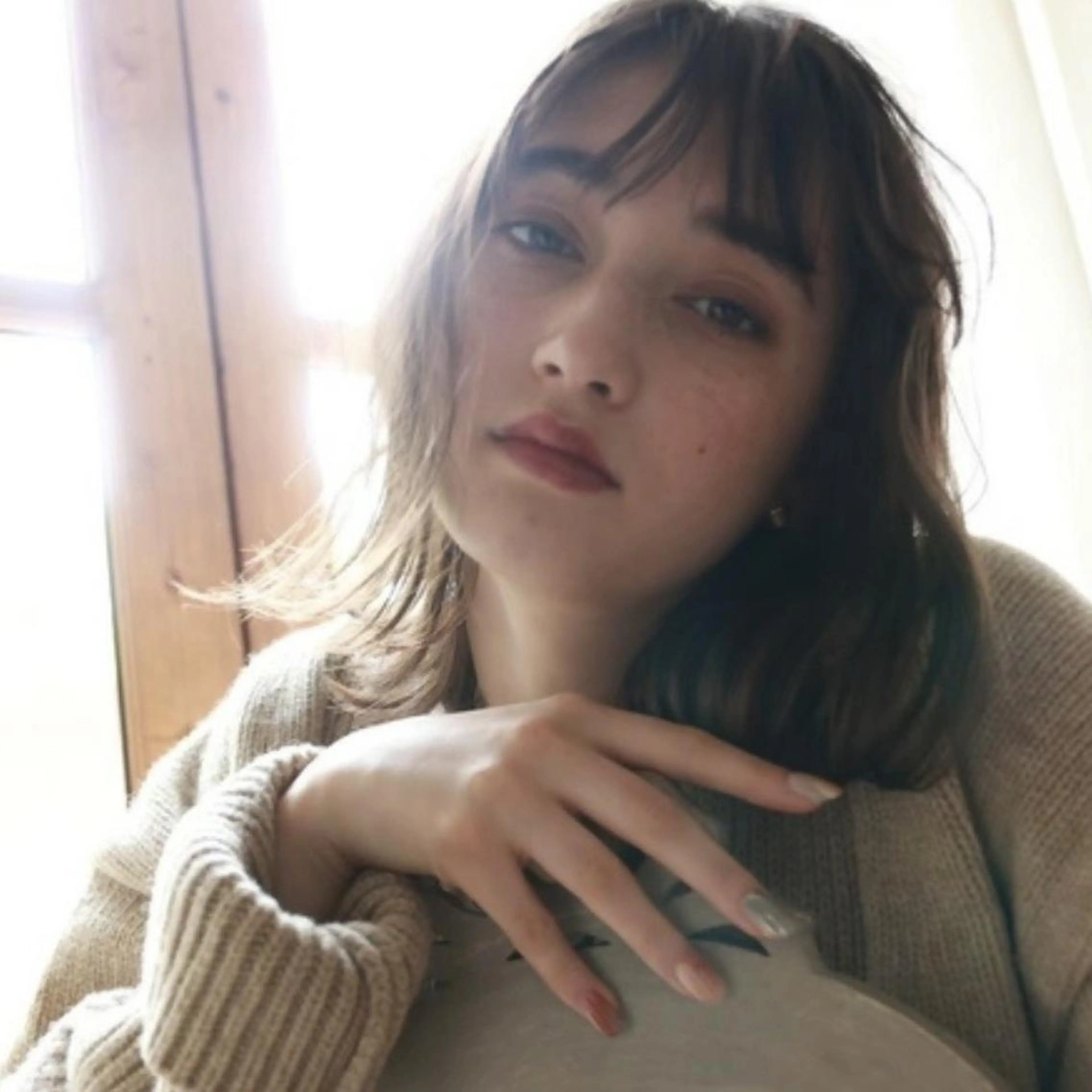 ミディアム はらだ ともこ☺︎のヘアスタイル