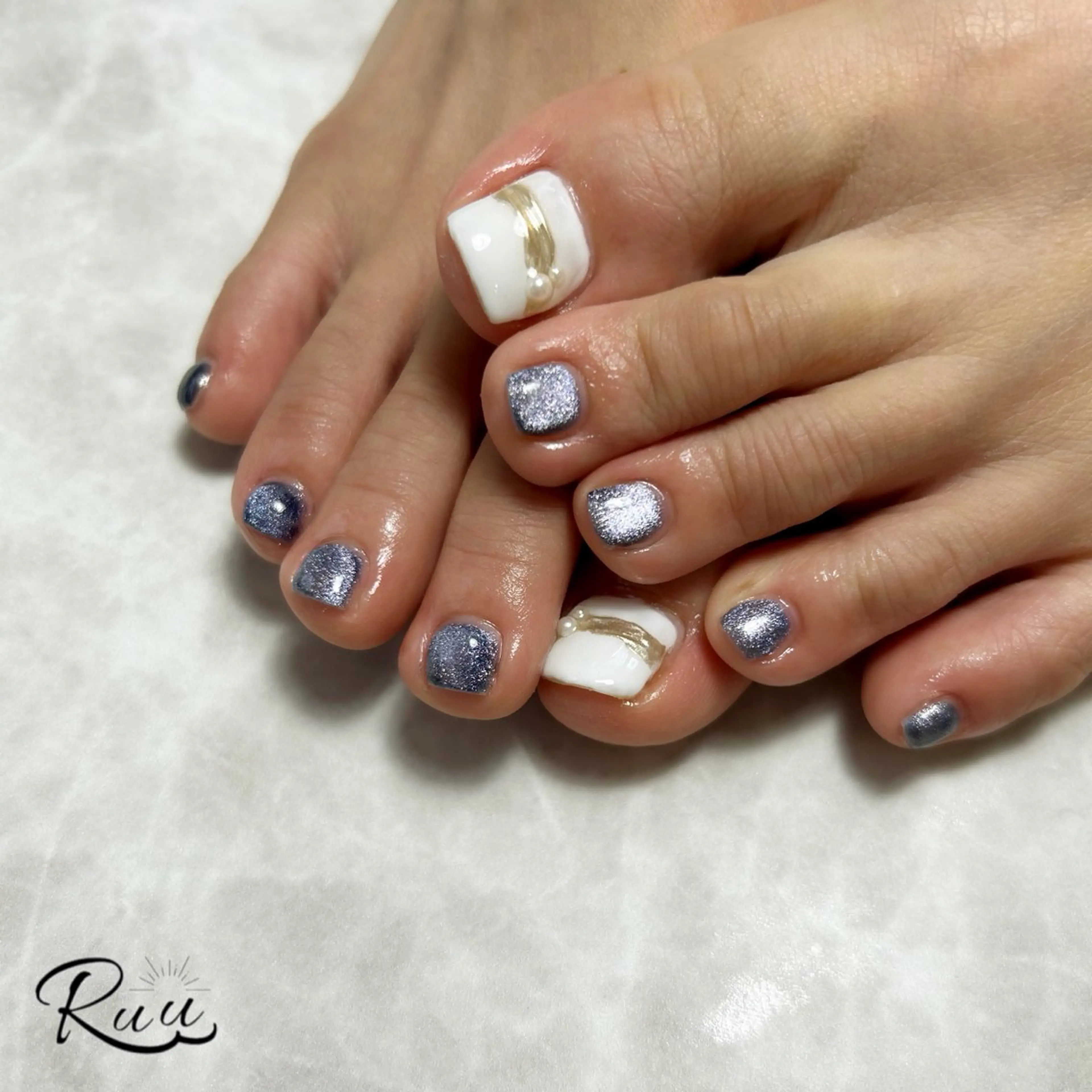 ネイル フットネイル Nail salon Ruu 【ルゥ】のネイルデザイン