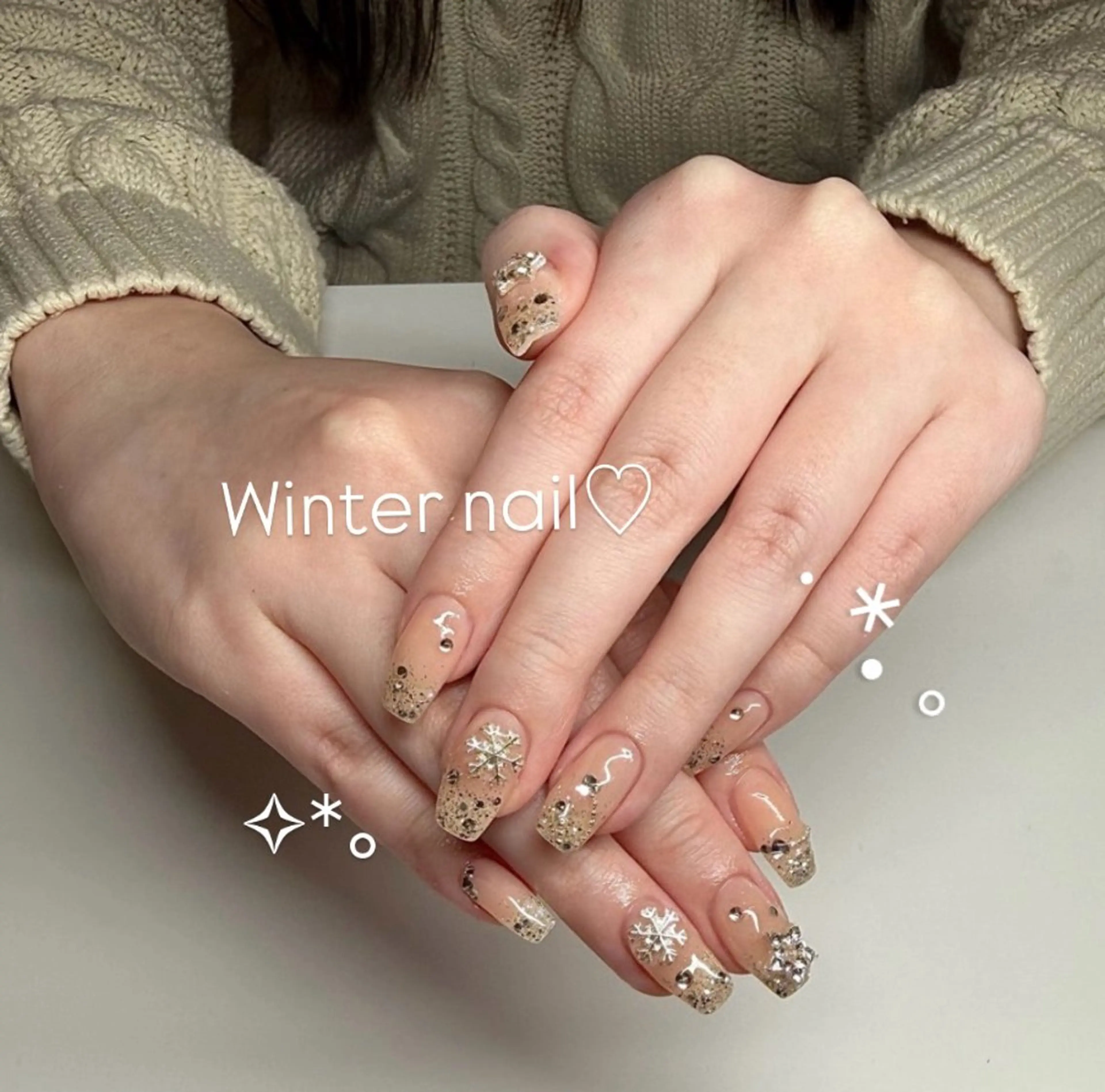 ネイル ハンドネイル .*･ﾟCHAM NAIL✧︎*。のネイルデザイン