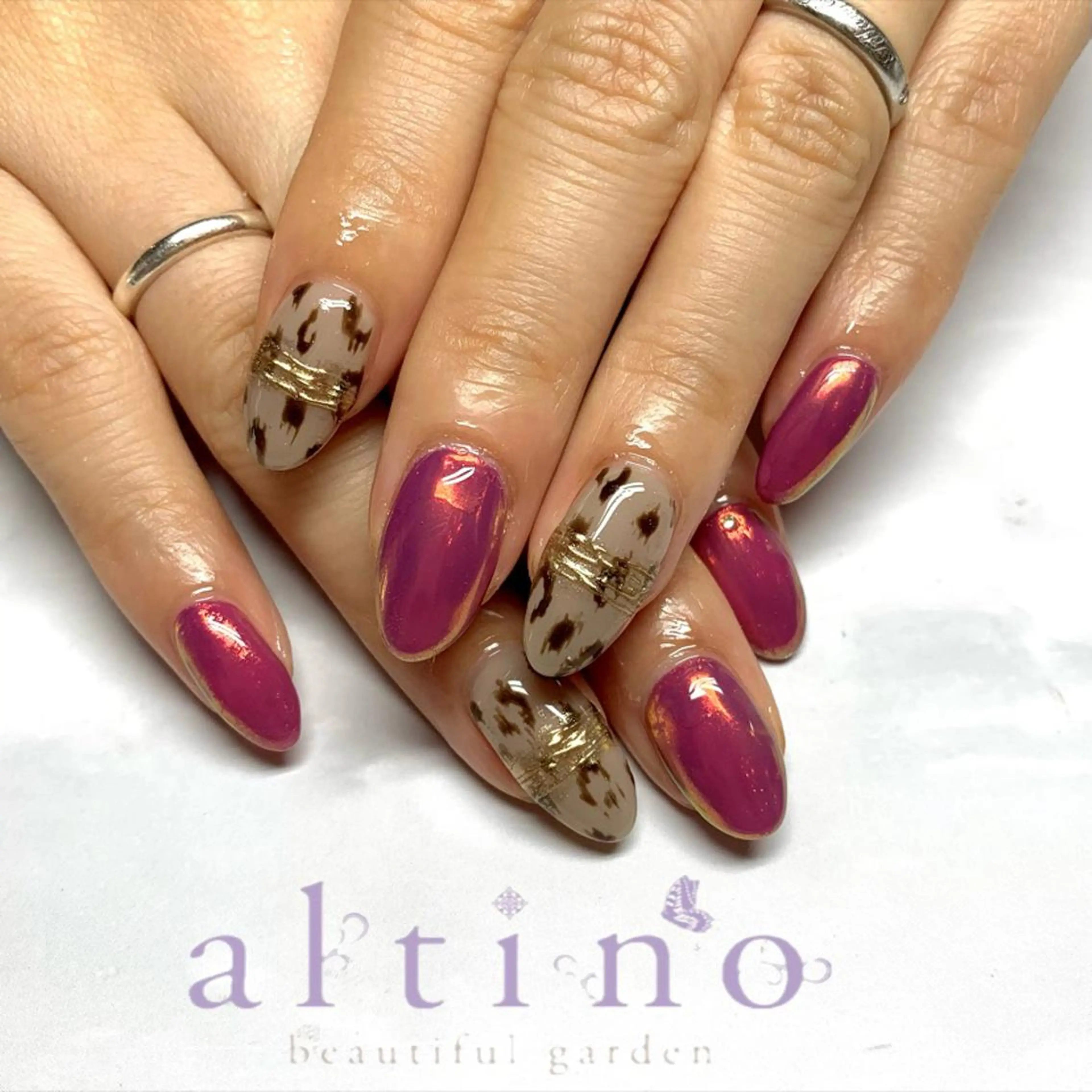 ネイル ハンドネイル nail atelier  new moon所属・森 貴子のネイルデザイン