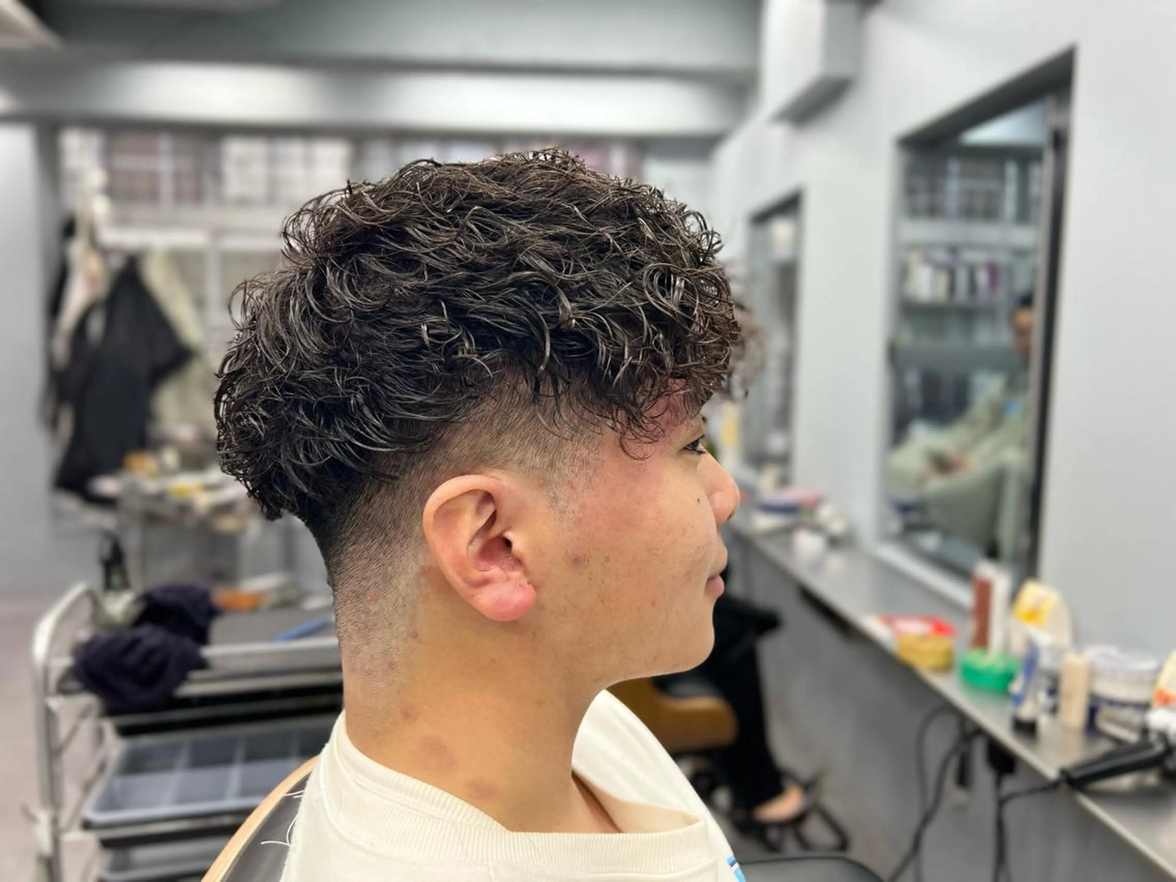 パーマ メンズ パーマ EMANON  ANNEX池袋東口店所属・SiV(ｼﾋﾞ)✂︎ メンズ専門💈のヘアスタイル