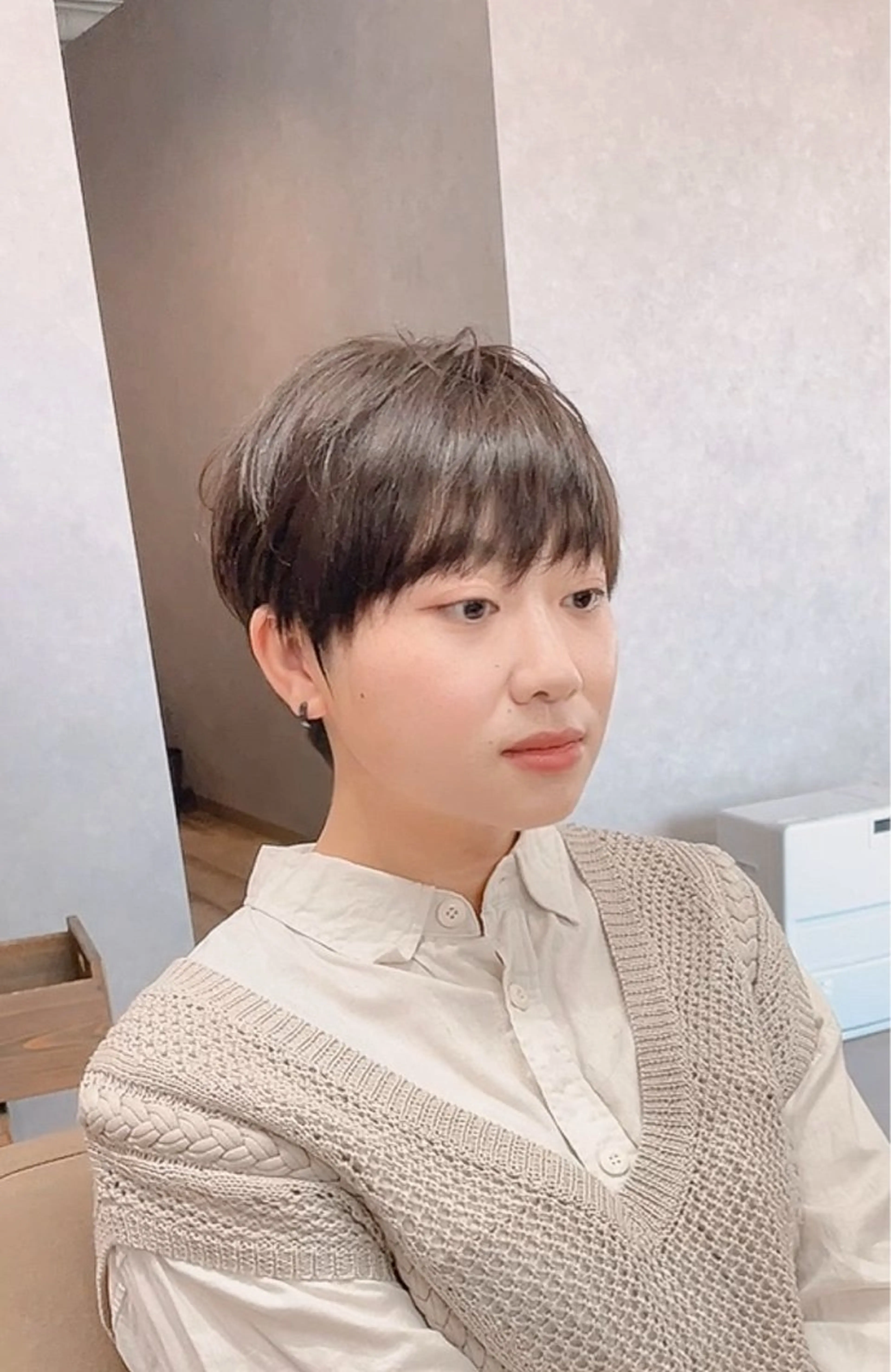 ショート 長田 亮のヘアスタイル