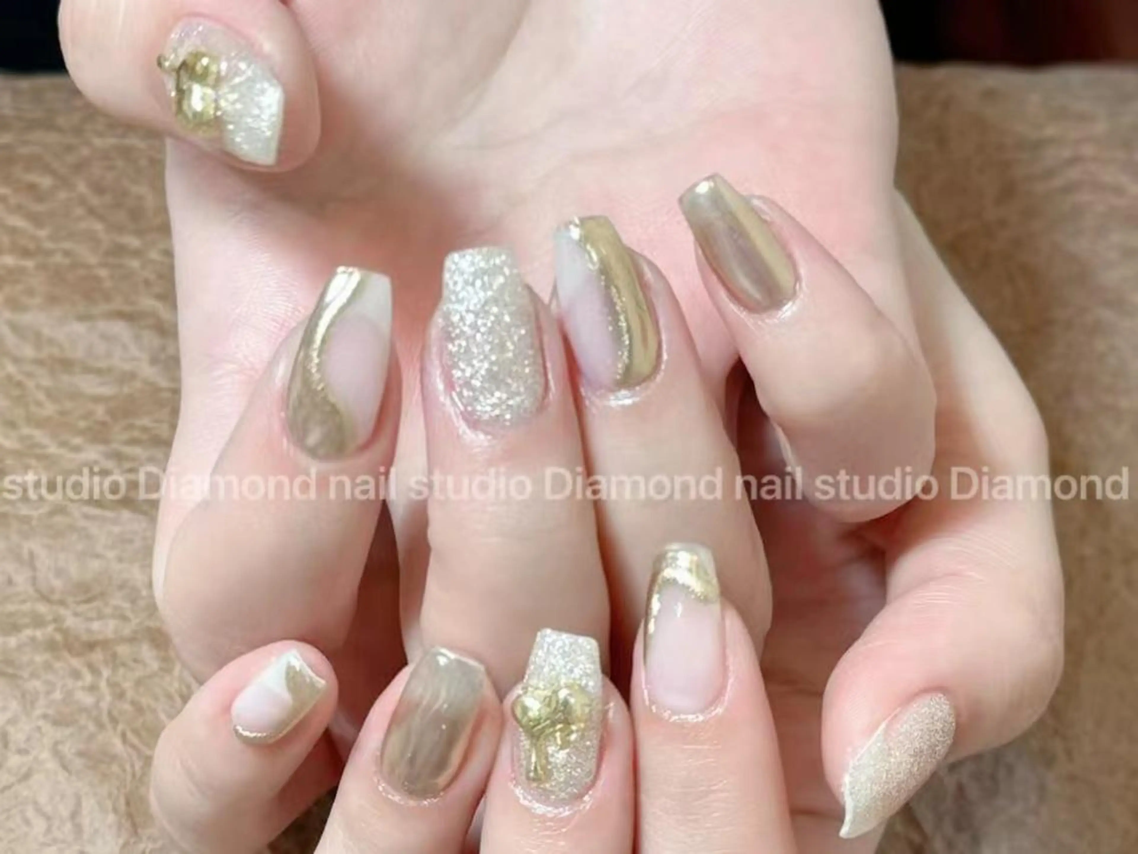 ネイル 持ち込み ハンドネイル DIAMOND 💅のネイルデザイン