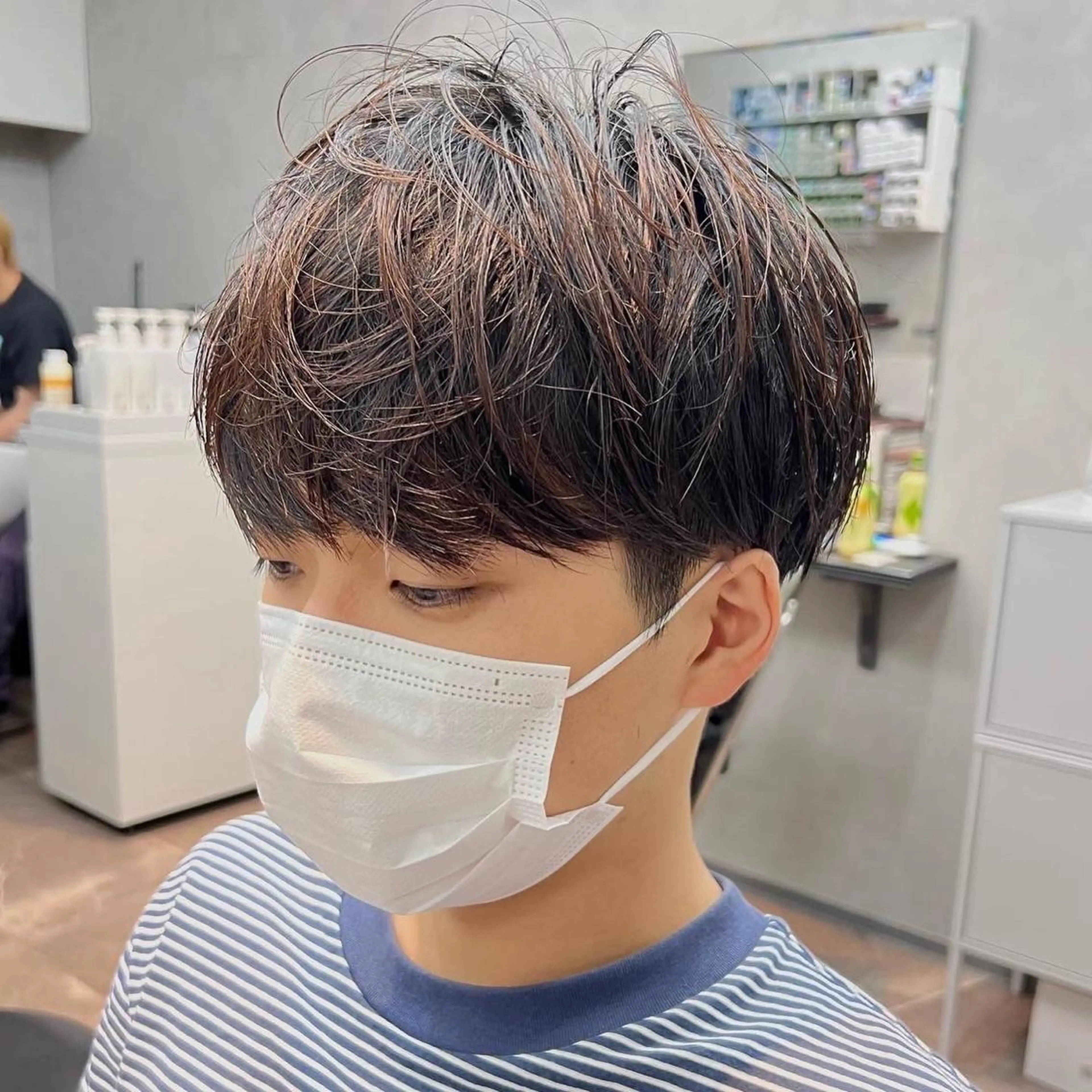 ショート パーマ メンズ 3月〜お店変わります 詳しくはインスタまでのヘアスタイル