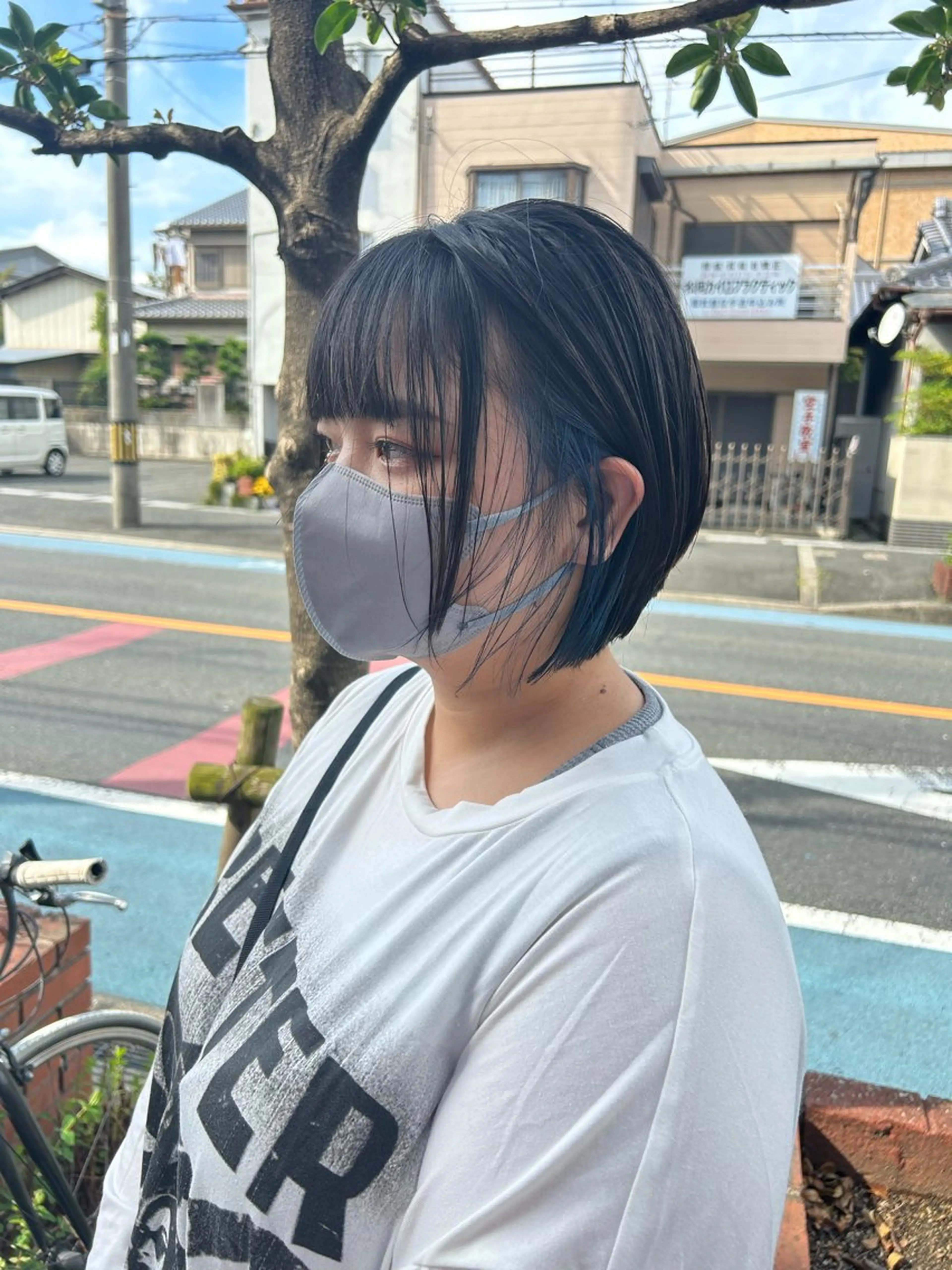 ショート カラー ヘアカラー トリートメント 馬場 瑞穂のヘアスタイル