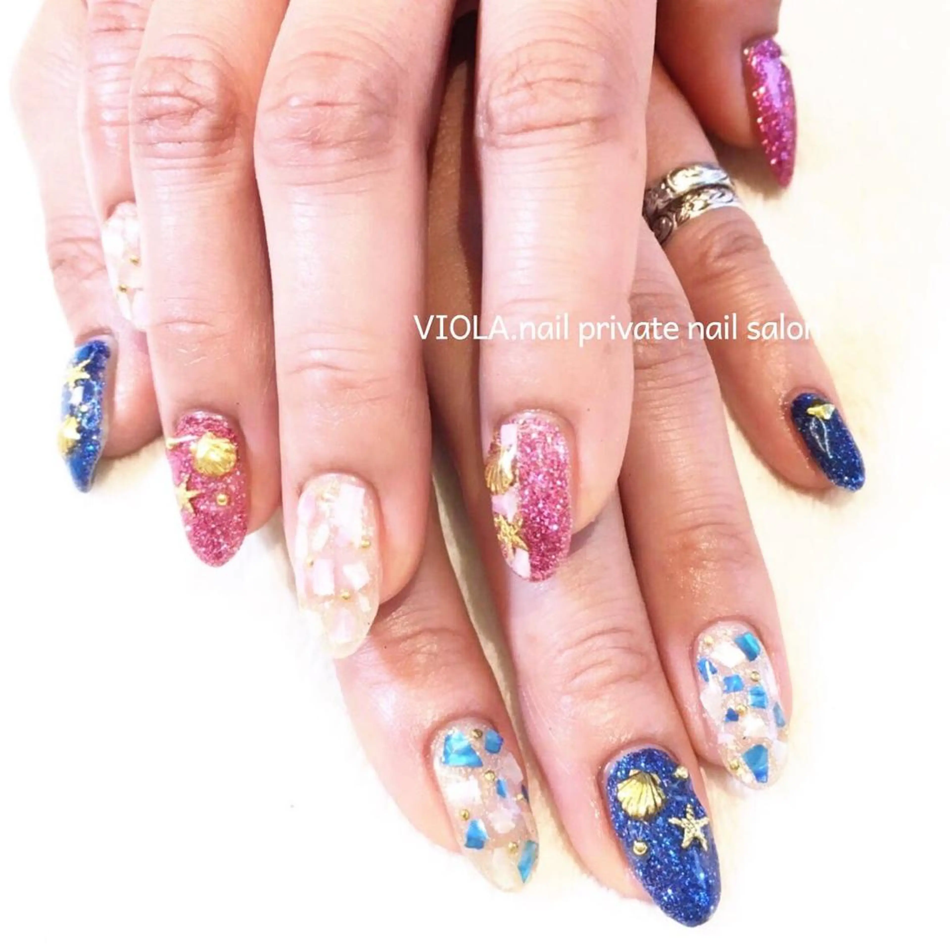 ネイル ハンドネイル VIOLA .nailのネイルデザイン