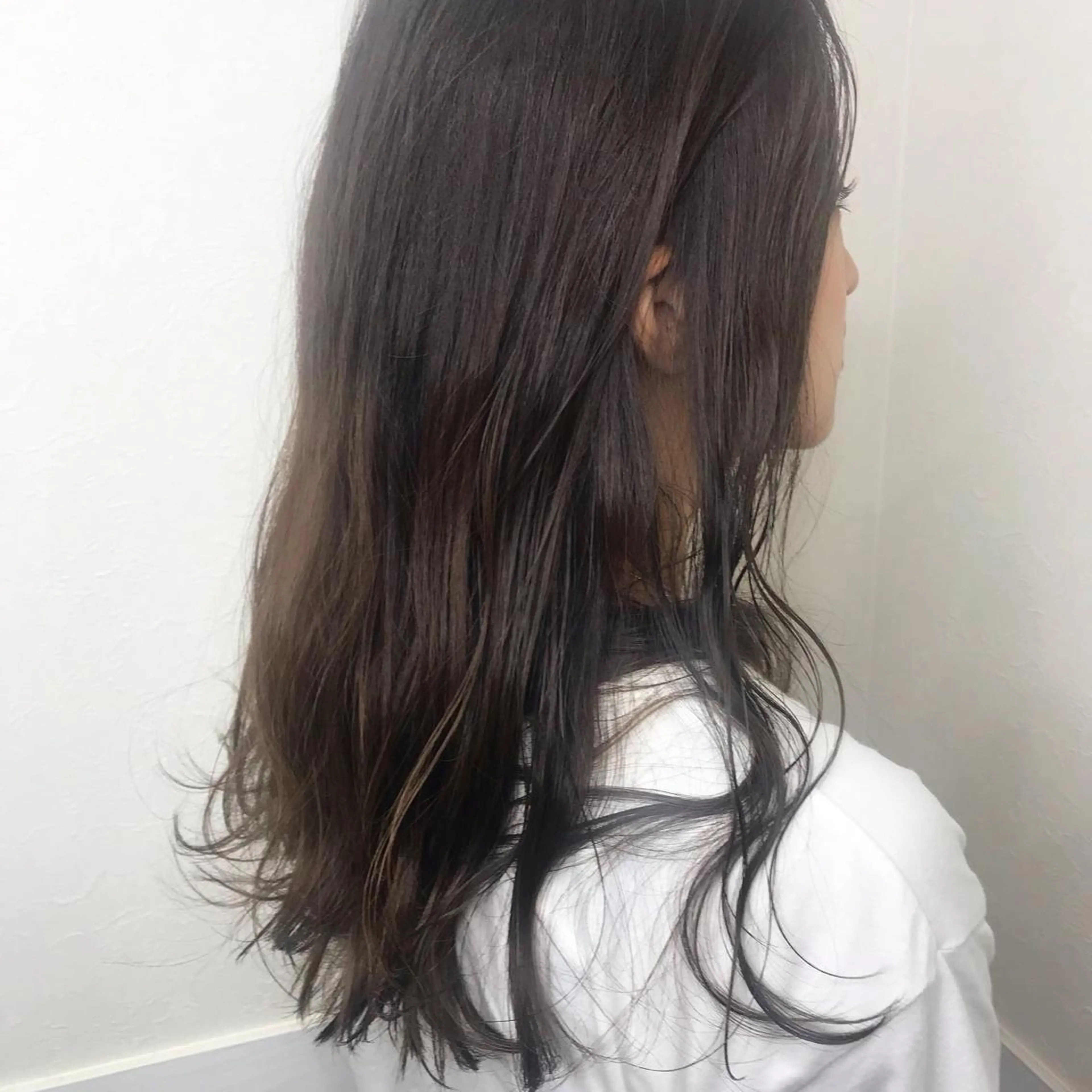 ロング カラー ロング カット ヘアカラー 柴田 祐輔のヘアスタイル