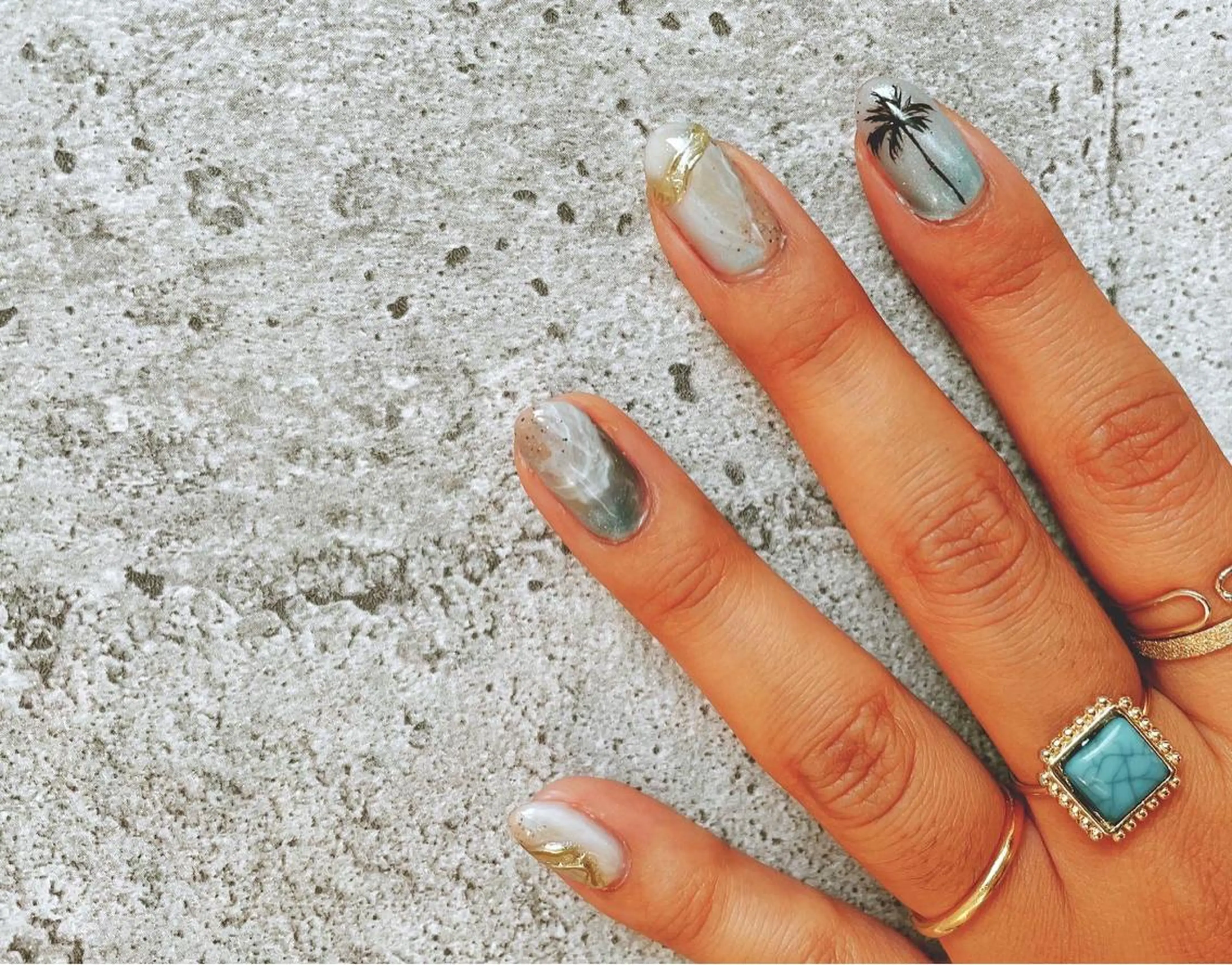 ネイル フットネイル ニュアンスネイル 夏ネイル tink 横浜店所属・Tink 横浜のネイルデザイン