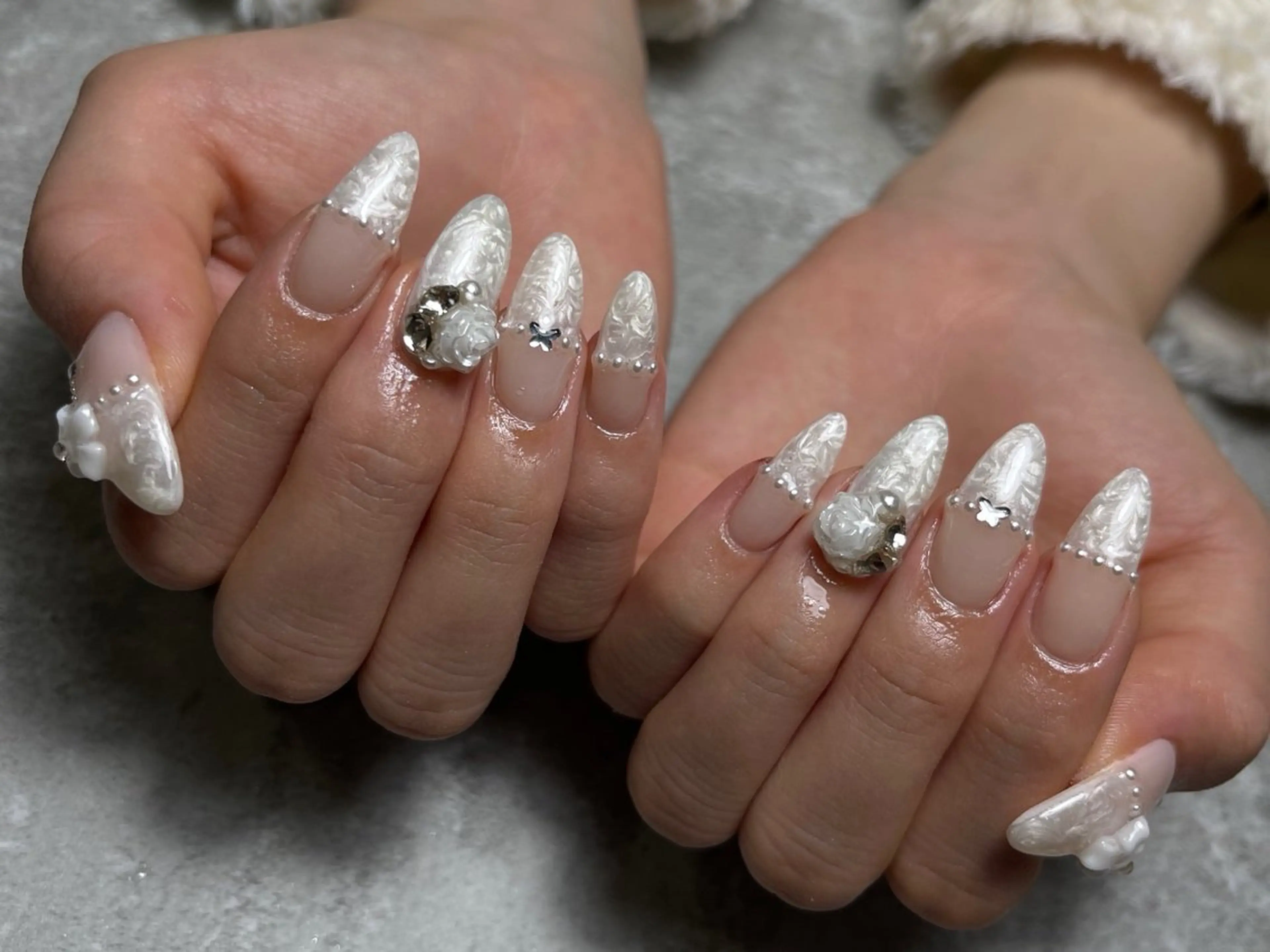 ネイル ハンドネイル ハンドケア nail salon kukuna所属・ワンホン/韓国 nail 大阪アメ村のネイルデザイン