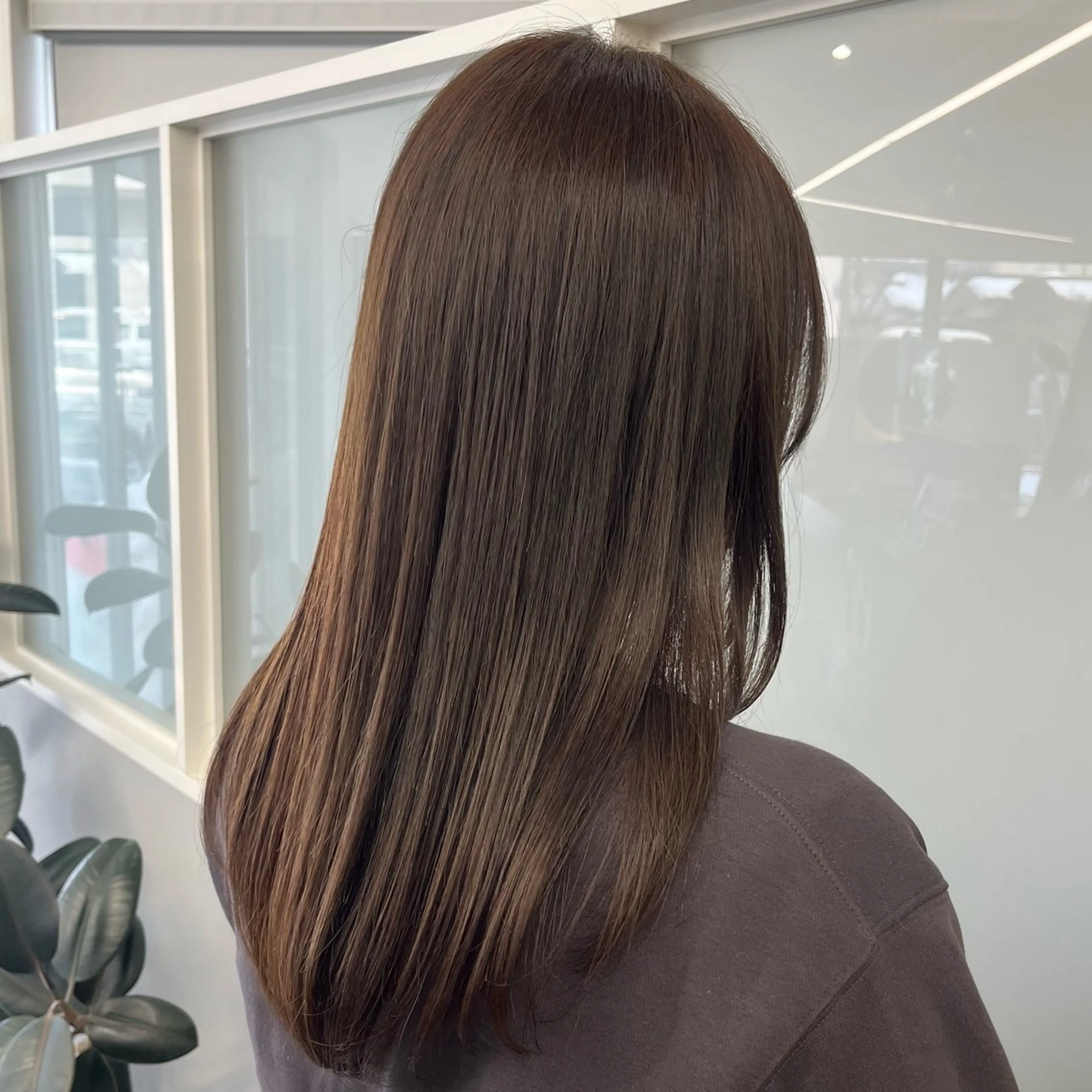 セミロング レイヤーカット カット ヘアカラー トリートメント 【レイヤー×透明感 カラー】mayaのヘアスタイル