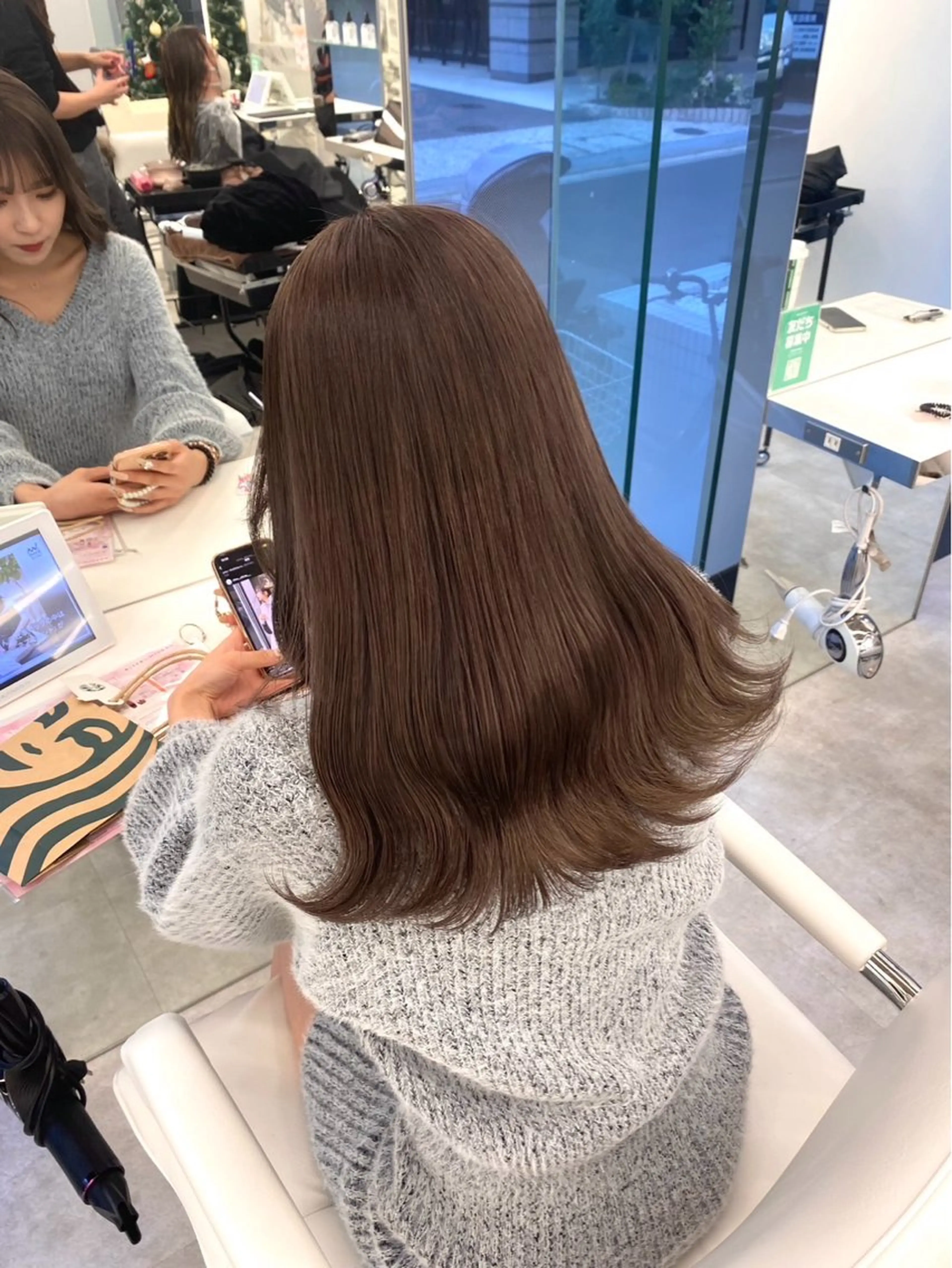 ロング カラー ハイトーン/エクステ /りこぴん🎀のヘアスタイル