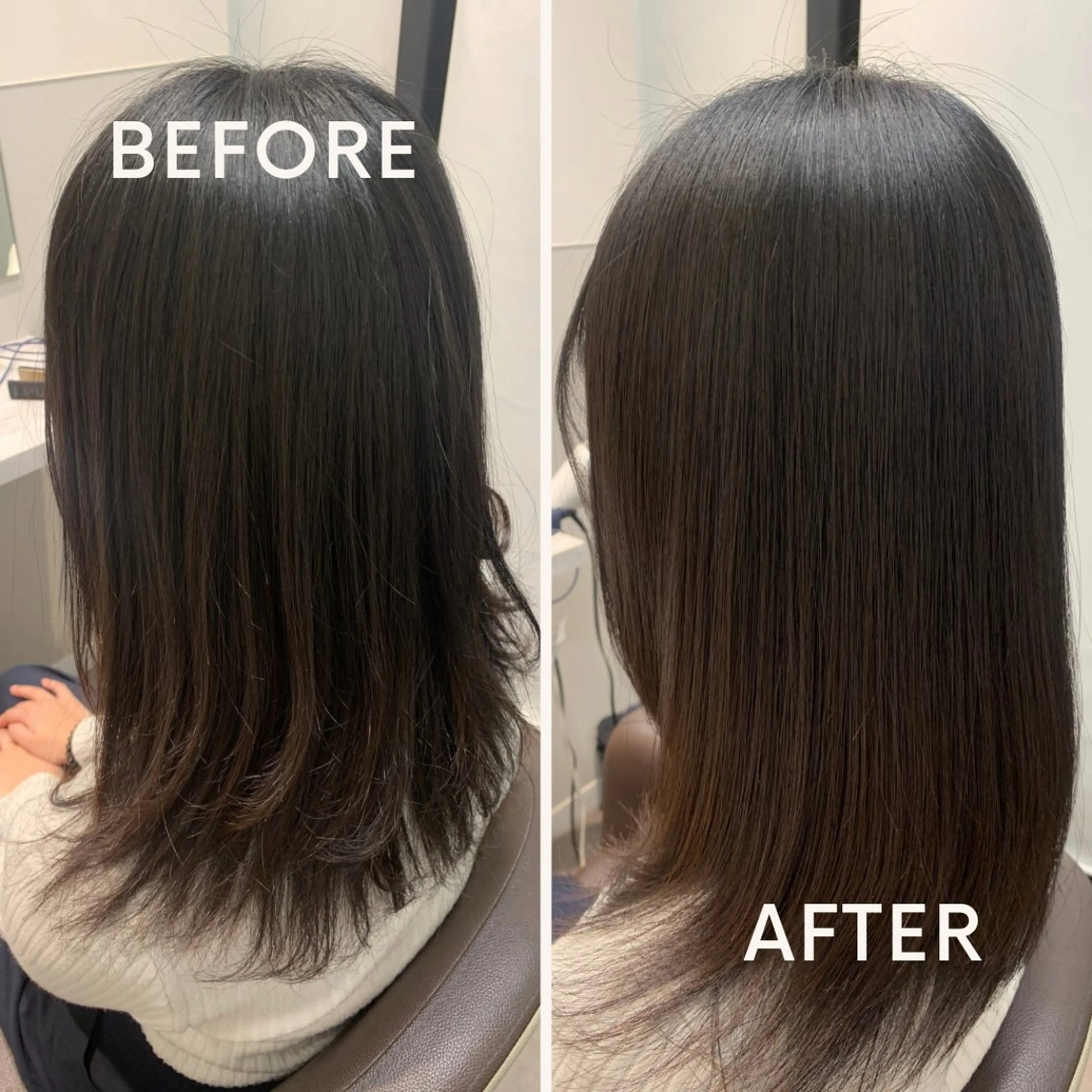 ミディアム トリートメント 松田 啓志のヘアスタイル