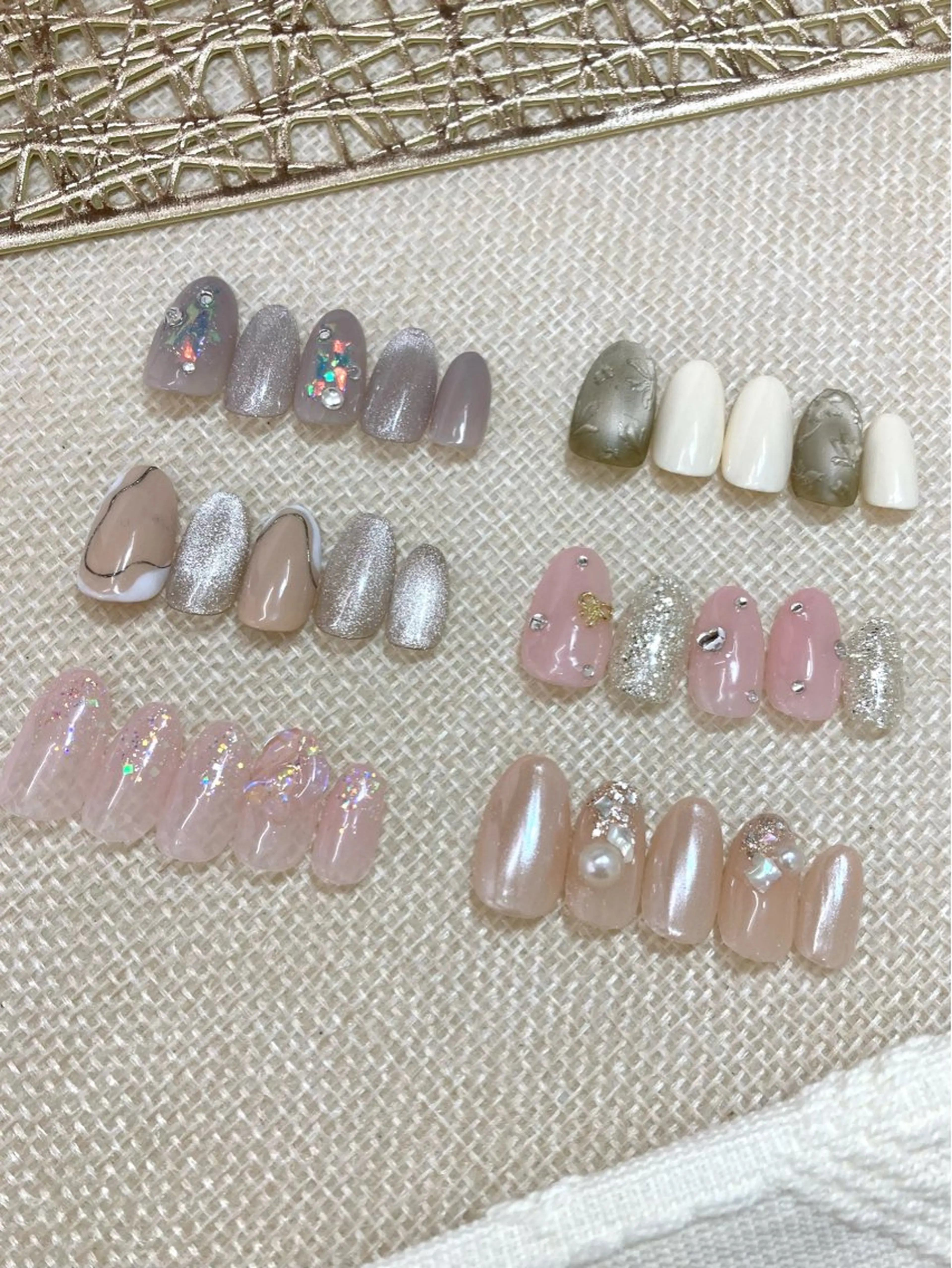 ネイル nail atelier  new moon所属・new moon 森のネイルデザイン