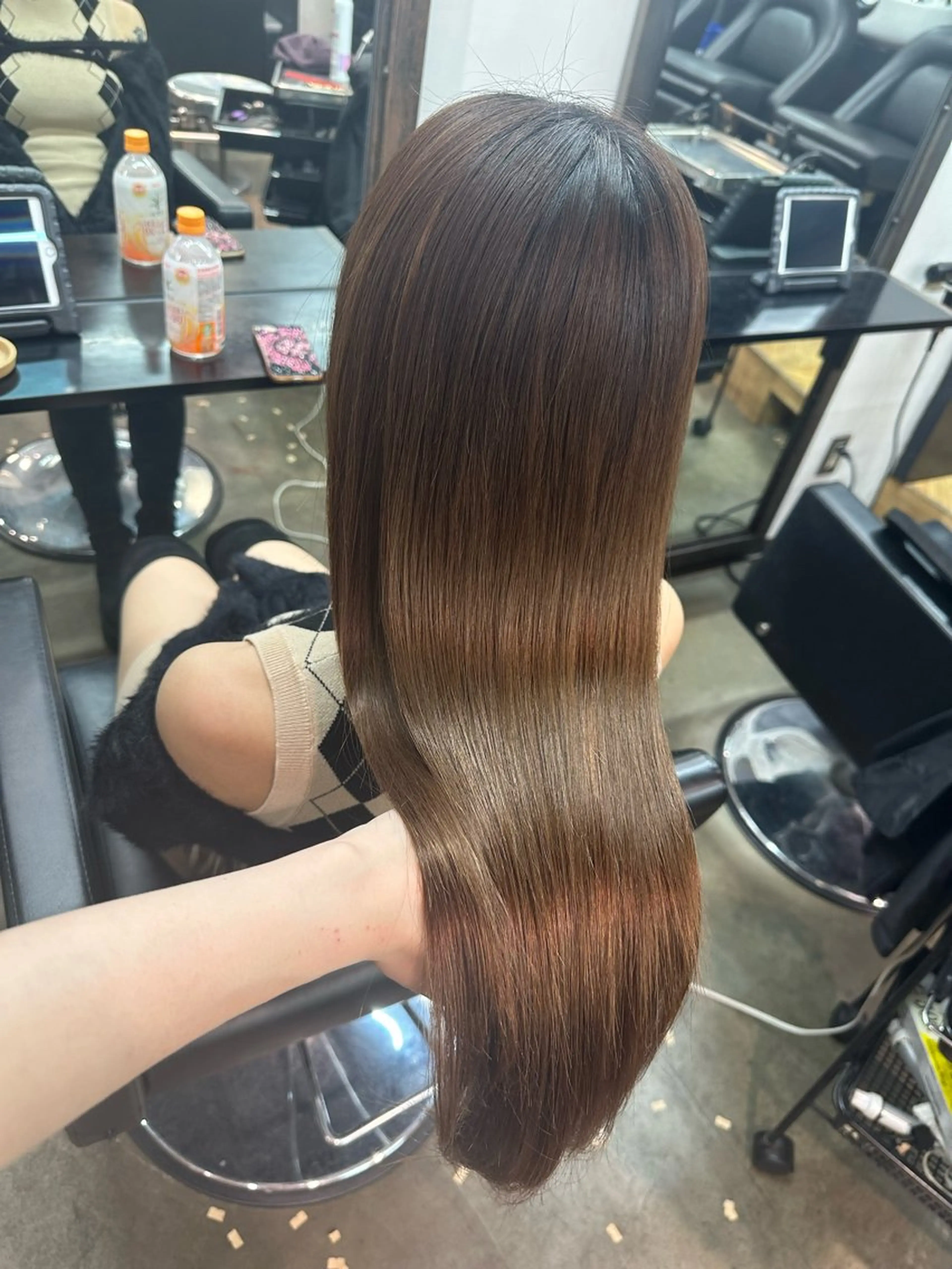 ロング エクステ 🫧シールエクステ/ 艶カラー🫧アサミ️のヘアスタイル