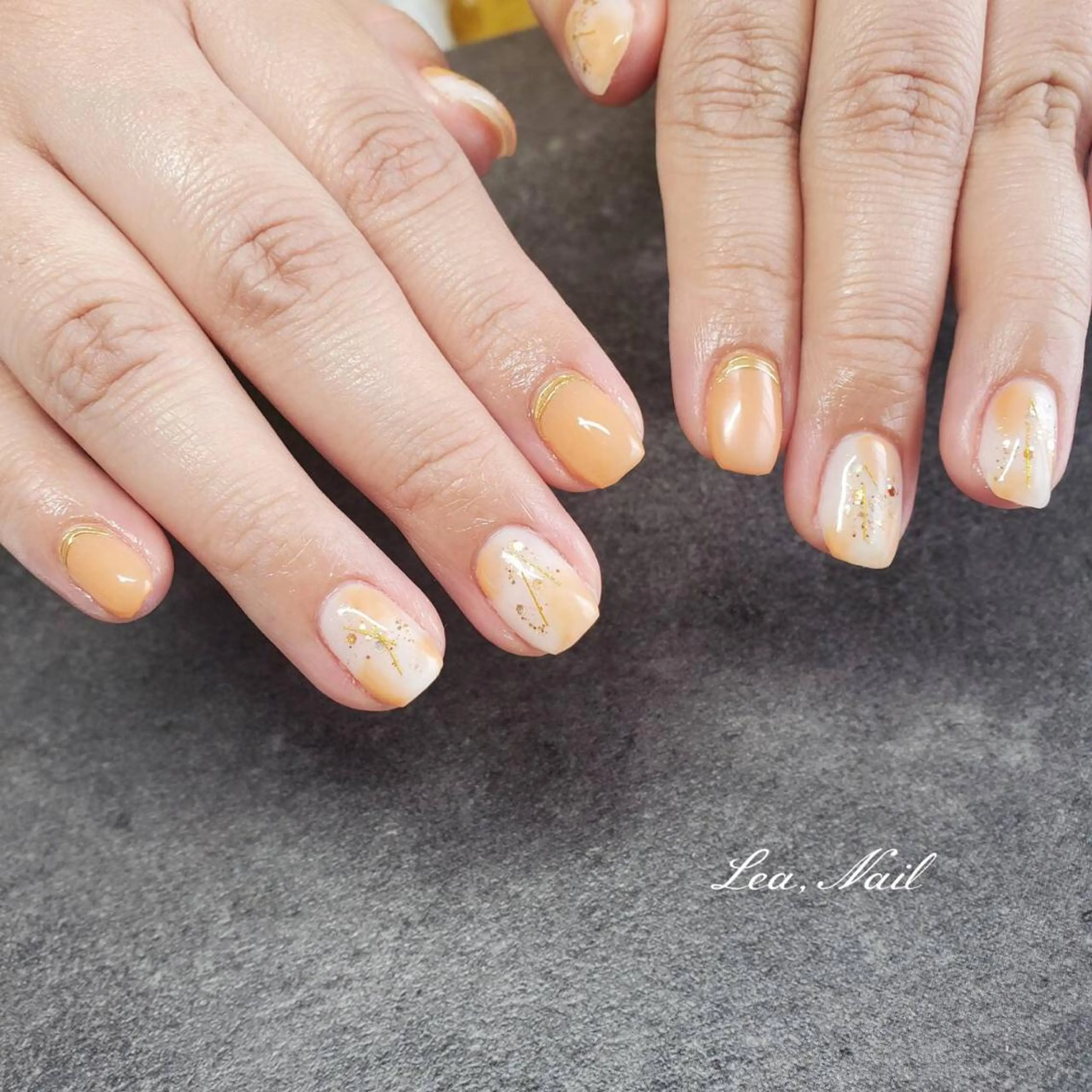 ネイル ハンドネイル Lea,Nail所属・松橋 愛のネイルデザイン