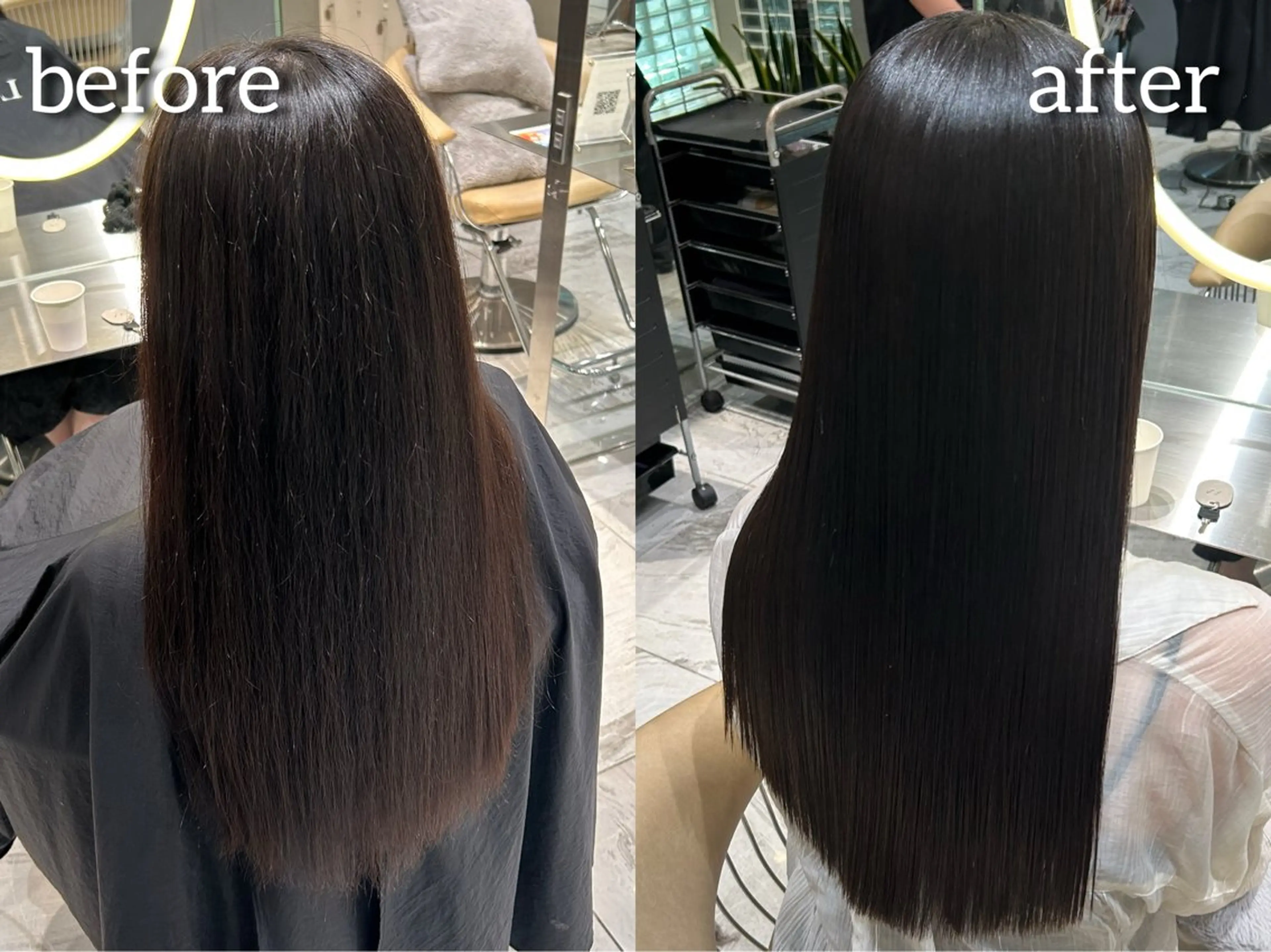 【⛄️年末11月･12月限定🎄】美髪整形縮毛矯正+内部補修トリートメントの写真