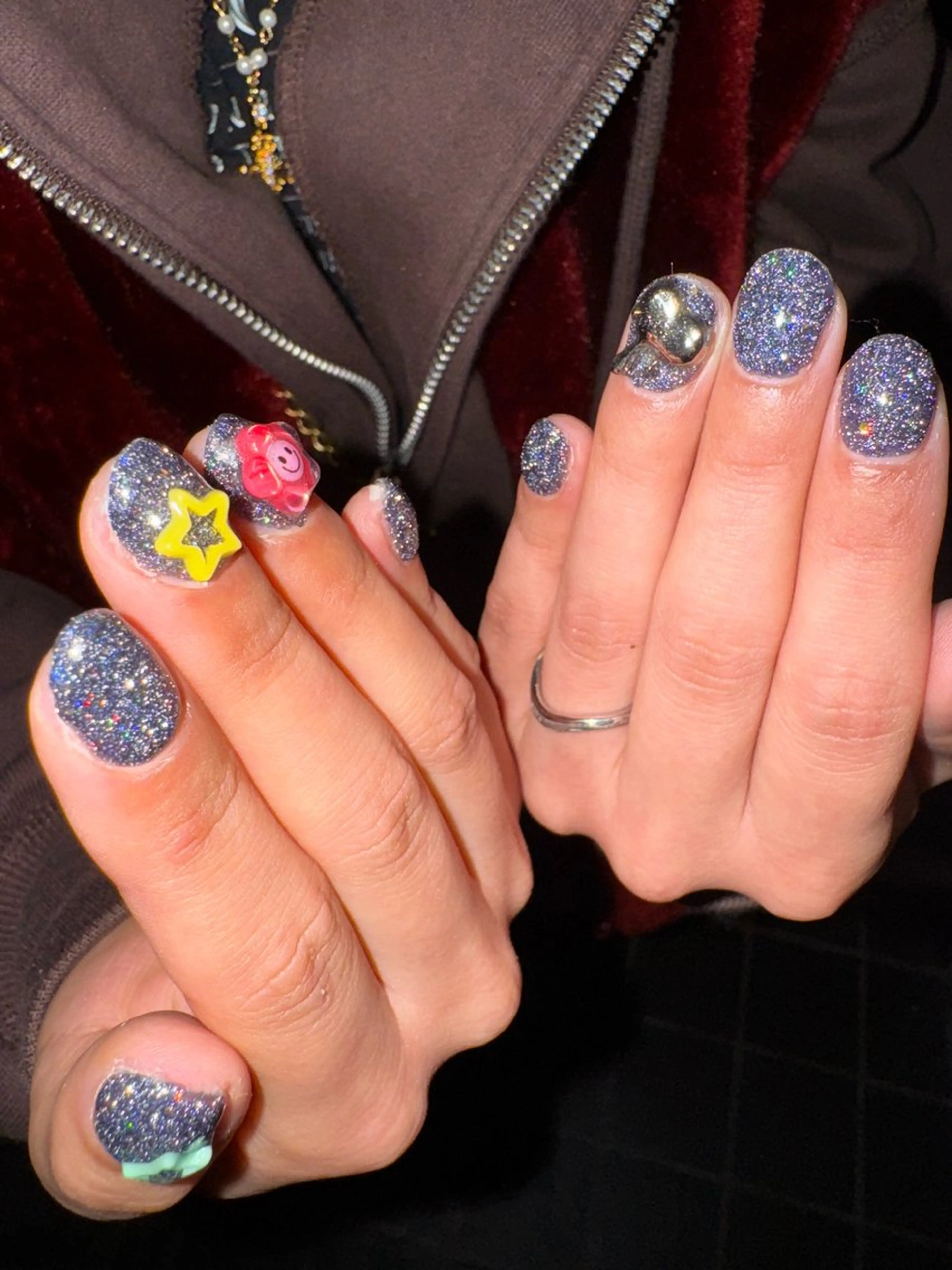 ネイル アートネイル MITSUKI🪡 海外/個性派/ロングのネイルデザイン