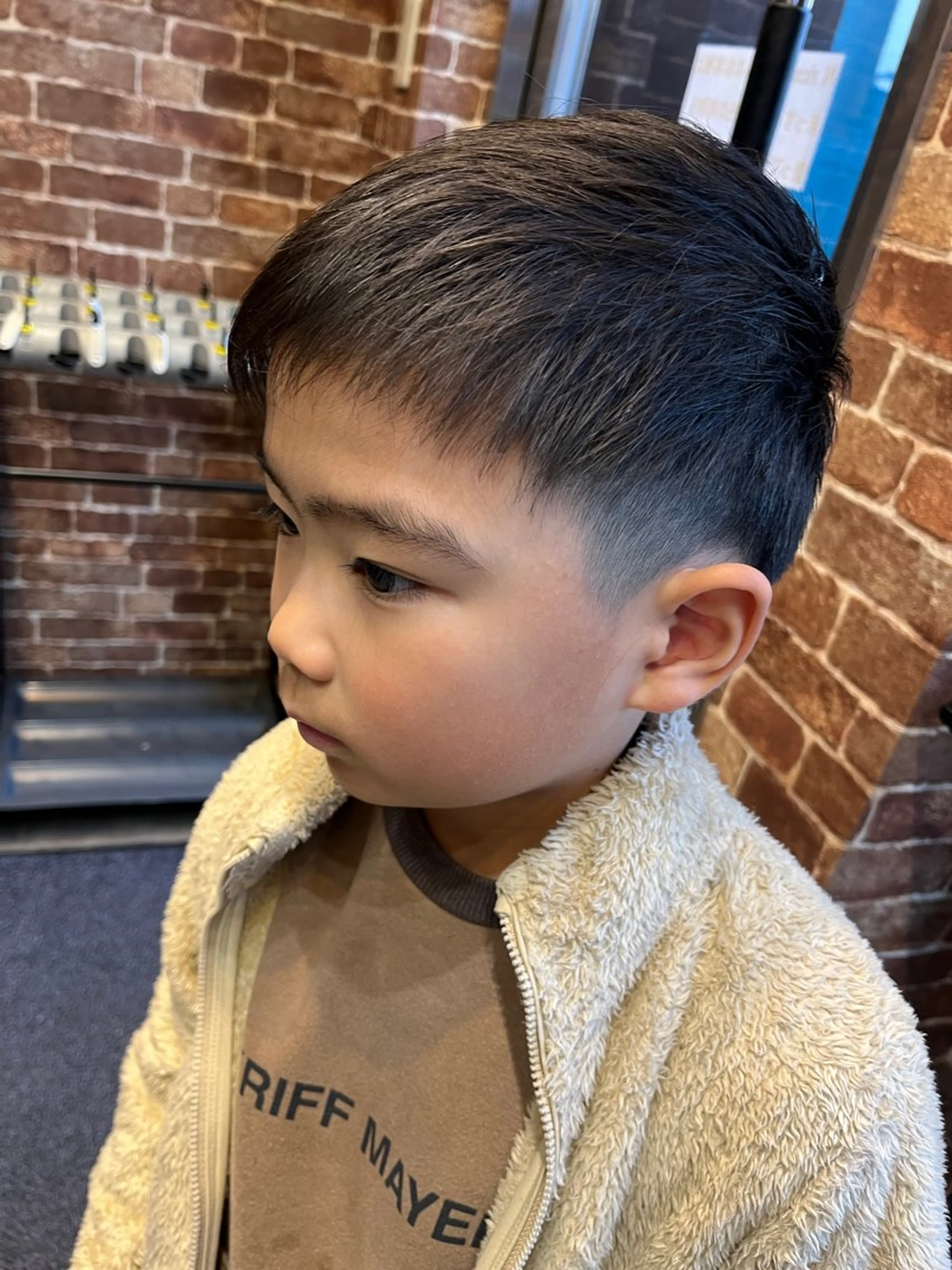 ショート カラー メンズ キッズ ヘアカラー トリートメント times salon名駅所属・久木原 ゆりのヘアスタイル