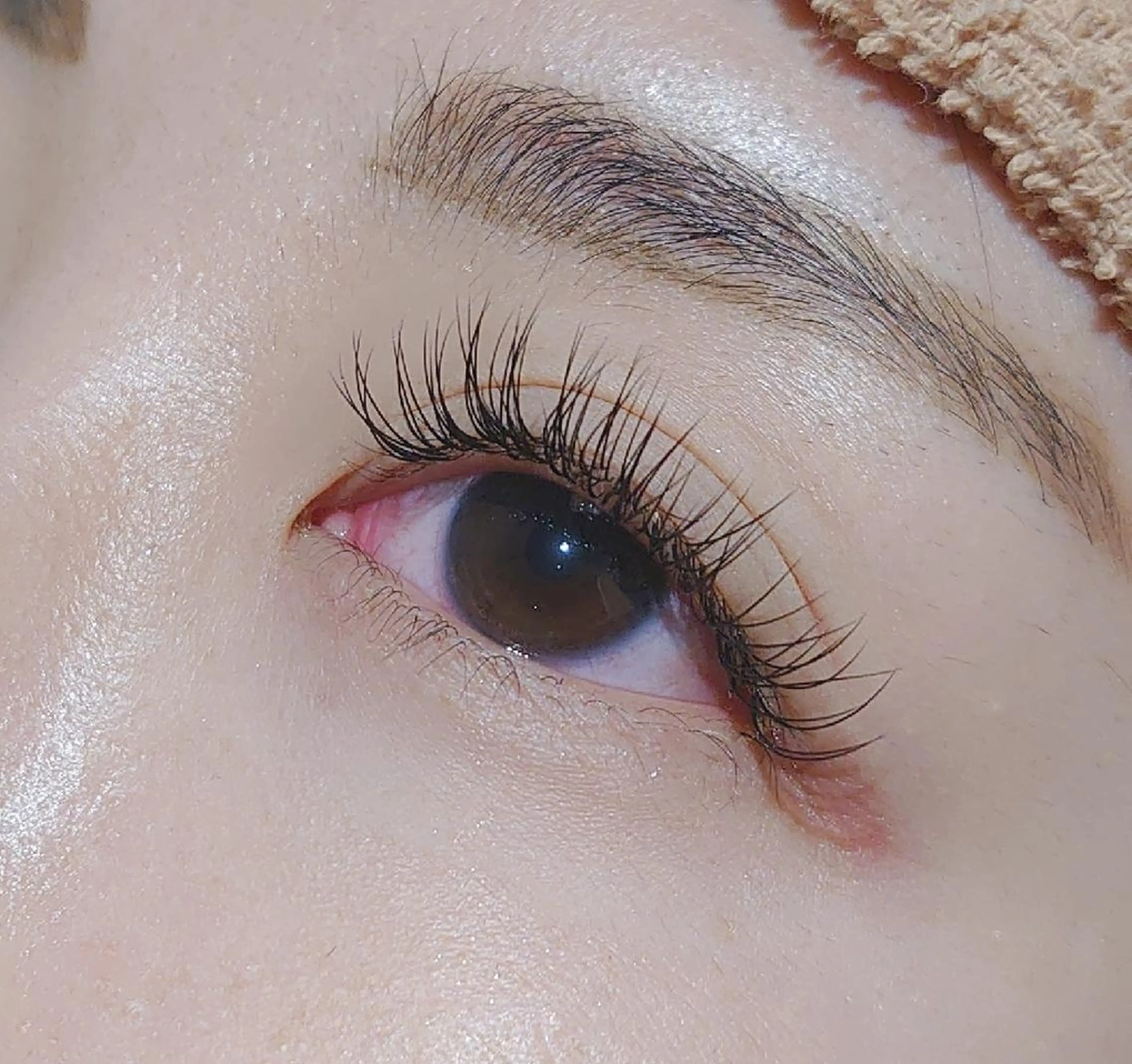 マツエク・マツパ 目尻長め セクシー welring hair salon所属・azusa/心斎橋/ ハイトーンカラーのヘアスタイル