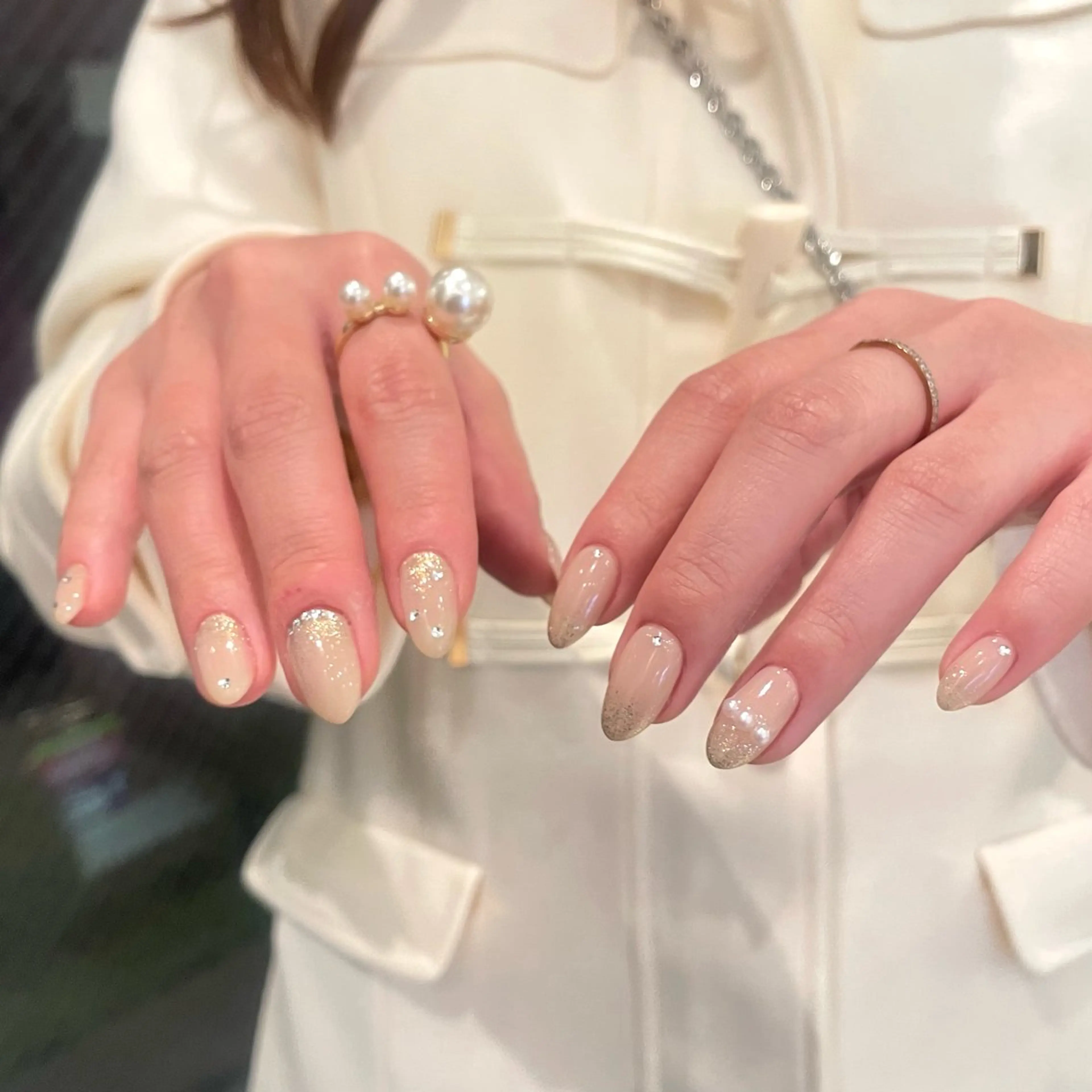 ネイル ハンドネイル Nail salon coffret あべの店所属・coffret. smpyのネイルデザイン