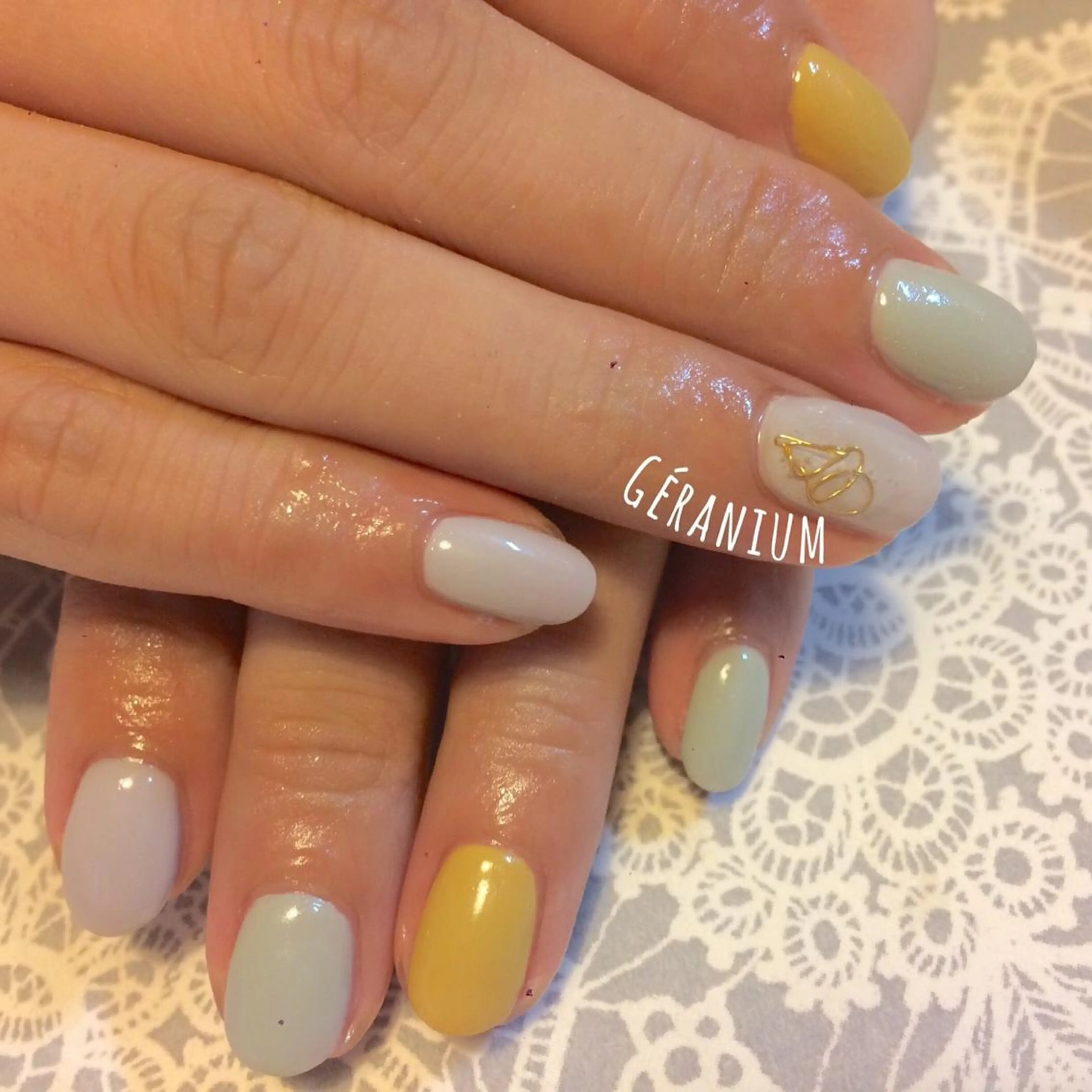ネイル GéRanium Harukaのネイルデザイン