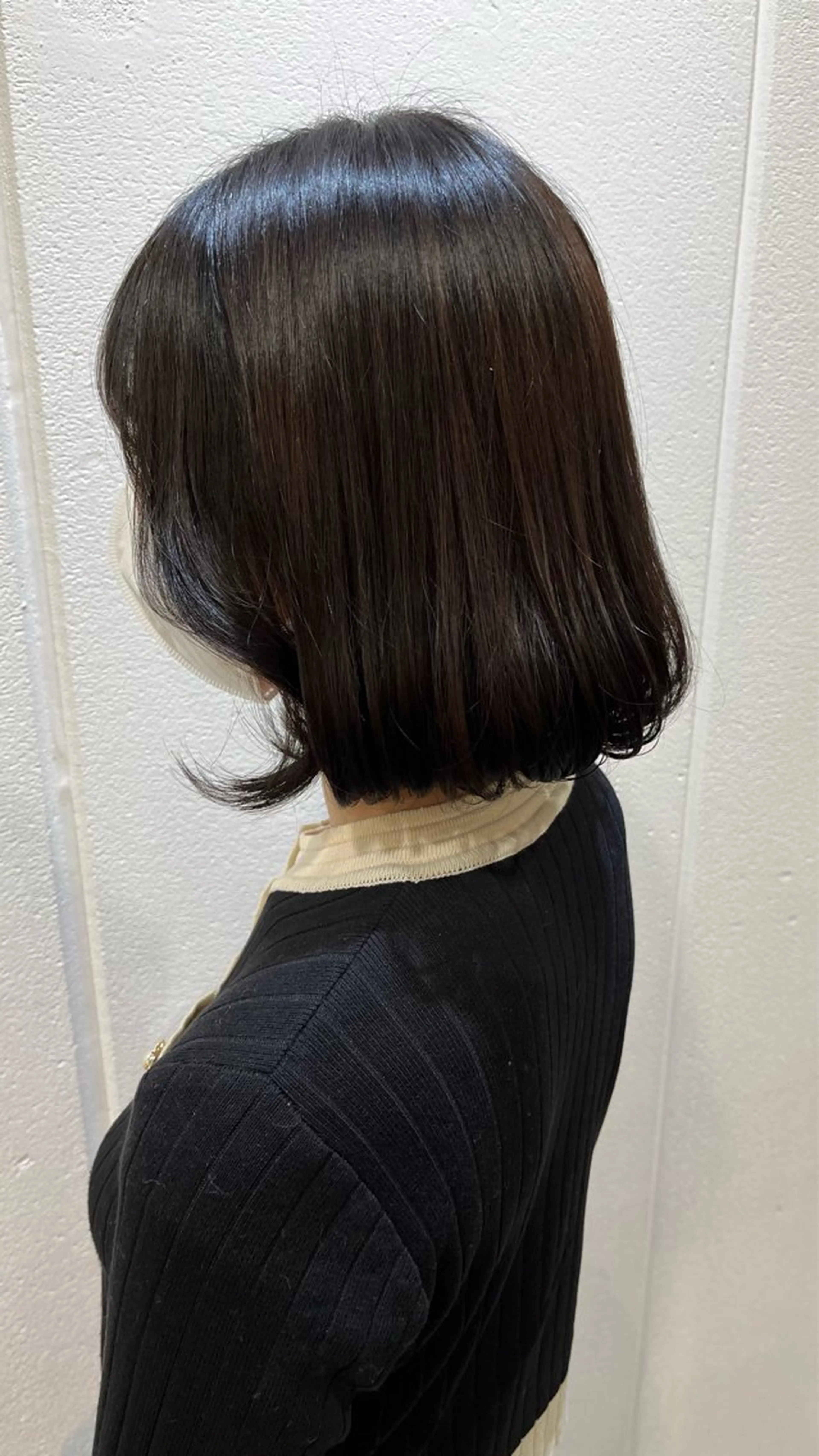 ミディアム カラー カット ヘアカラー トリートメント Lolonois梅田 /Okazaki:)のヘアスタイル