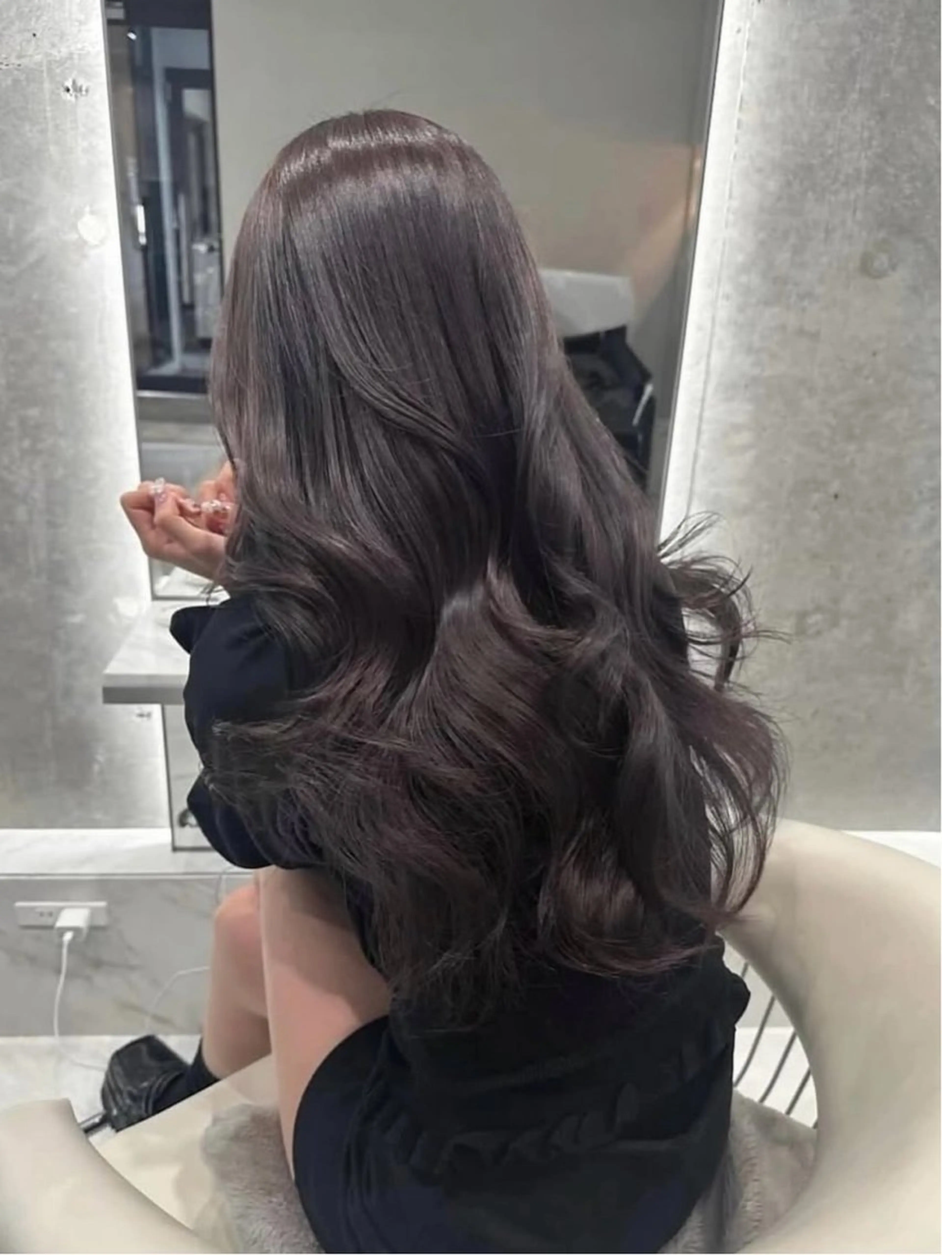 ロング カラー ♡Yoshino♡ 色っぽトレンドヘアのヘアスタイル