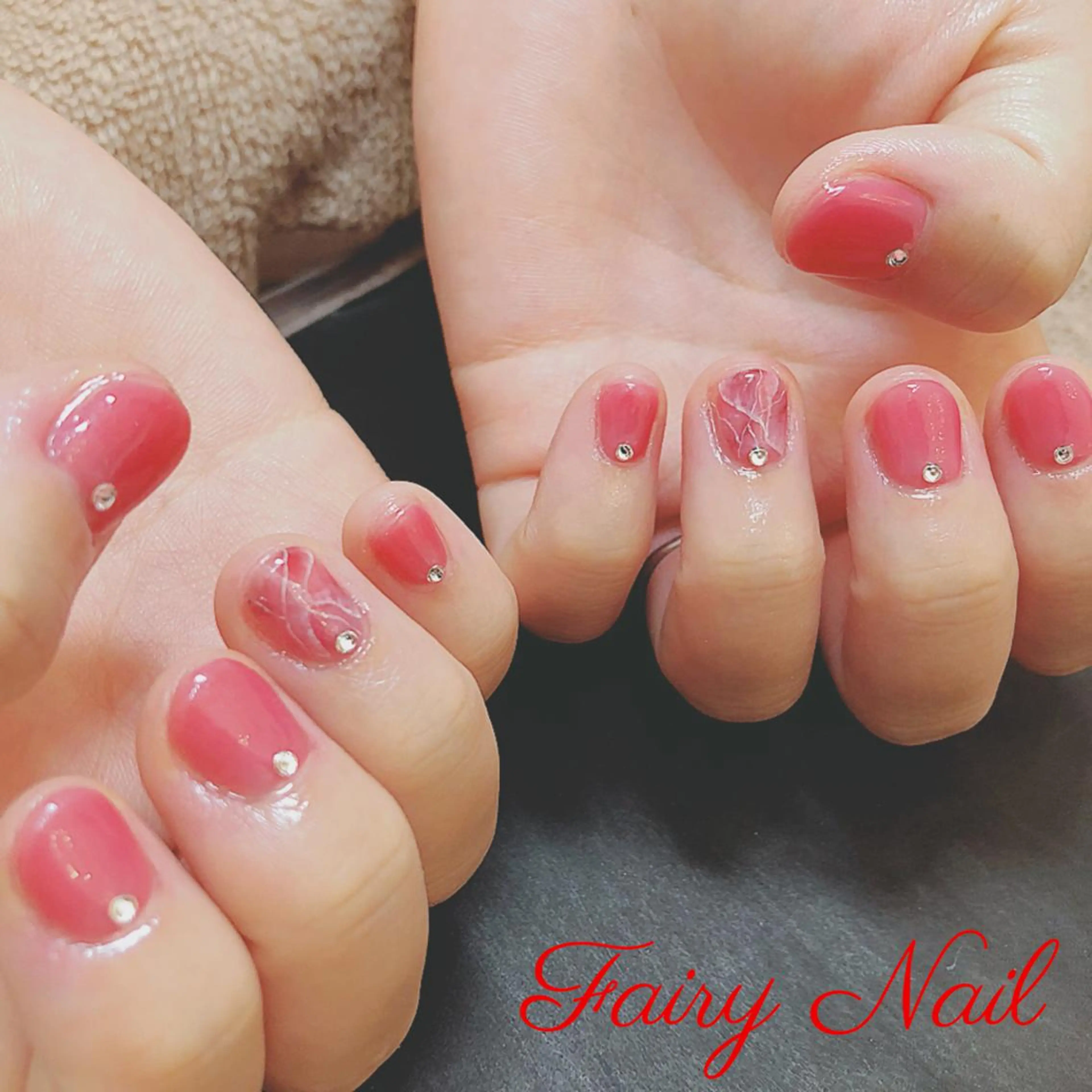 ネイル 大理石ネイル(マーブル) Fairy Nail所属・Fairy nailのネイルデザイン