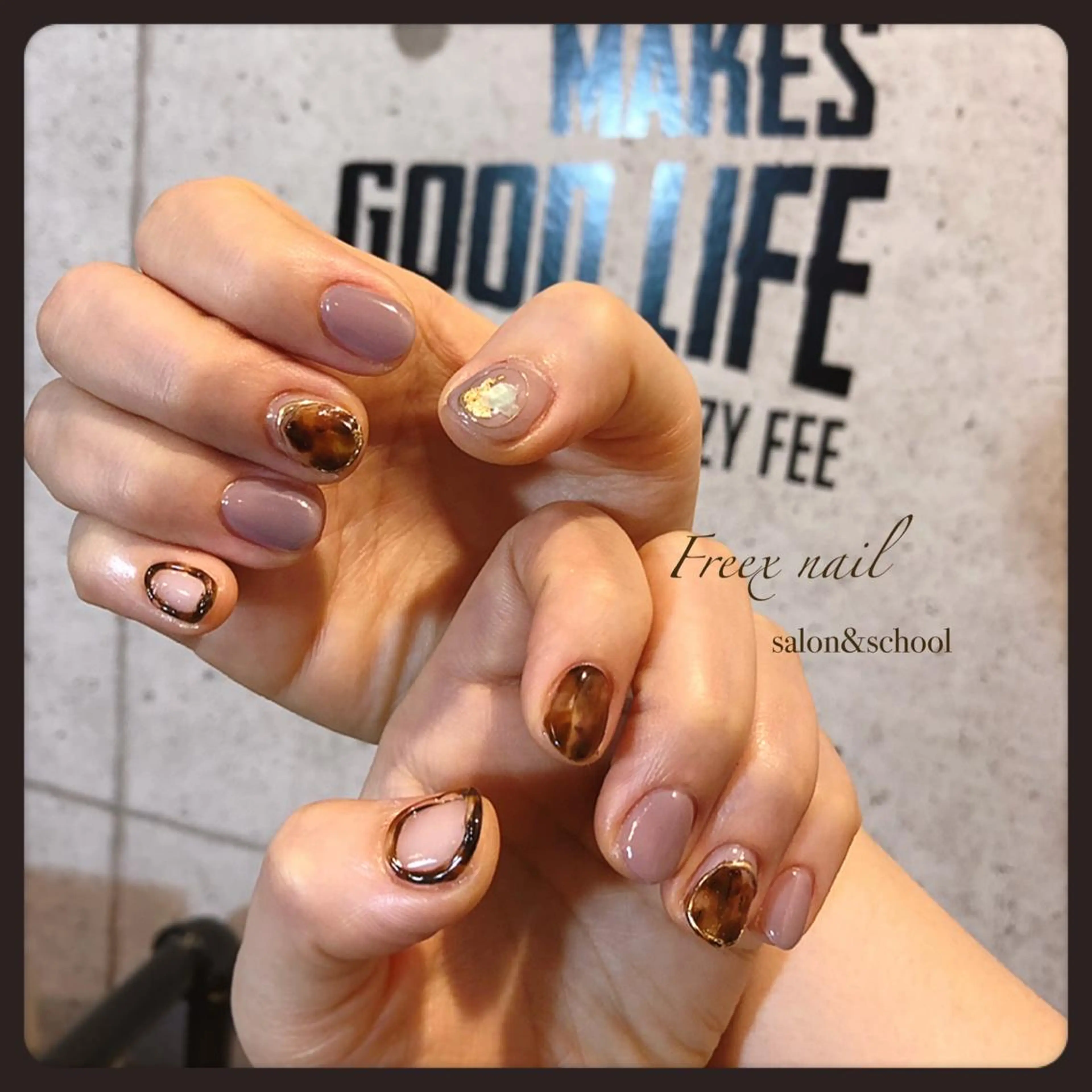 ネイル Freex nail所属・freex nail /ニュアンス/個性派のネイルデザイン