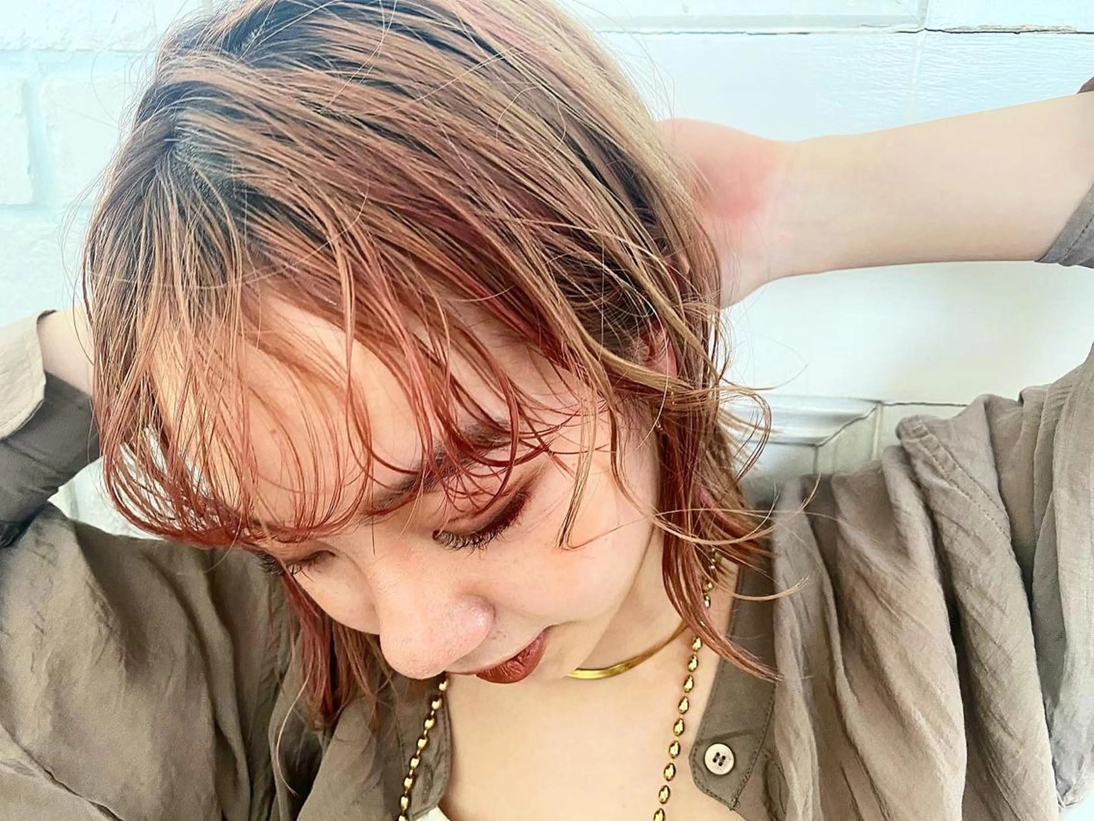 ヘアアレンジ 髪質改善韓国レイヤー SHIORI🦋のヘアスタイル