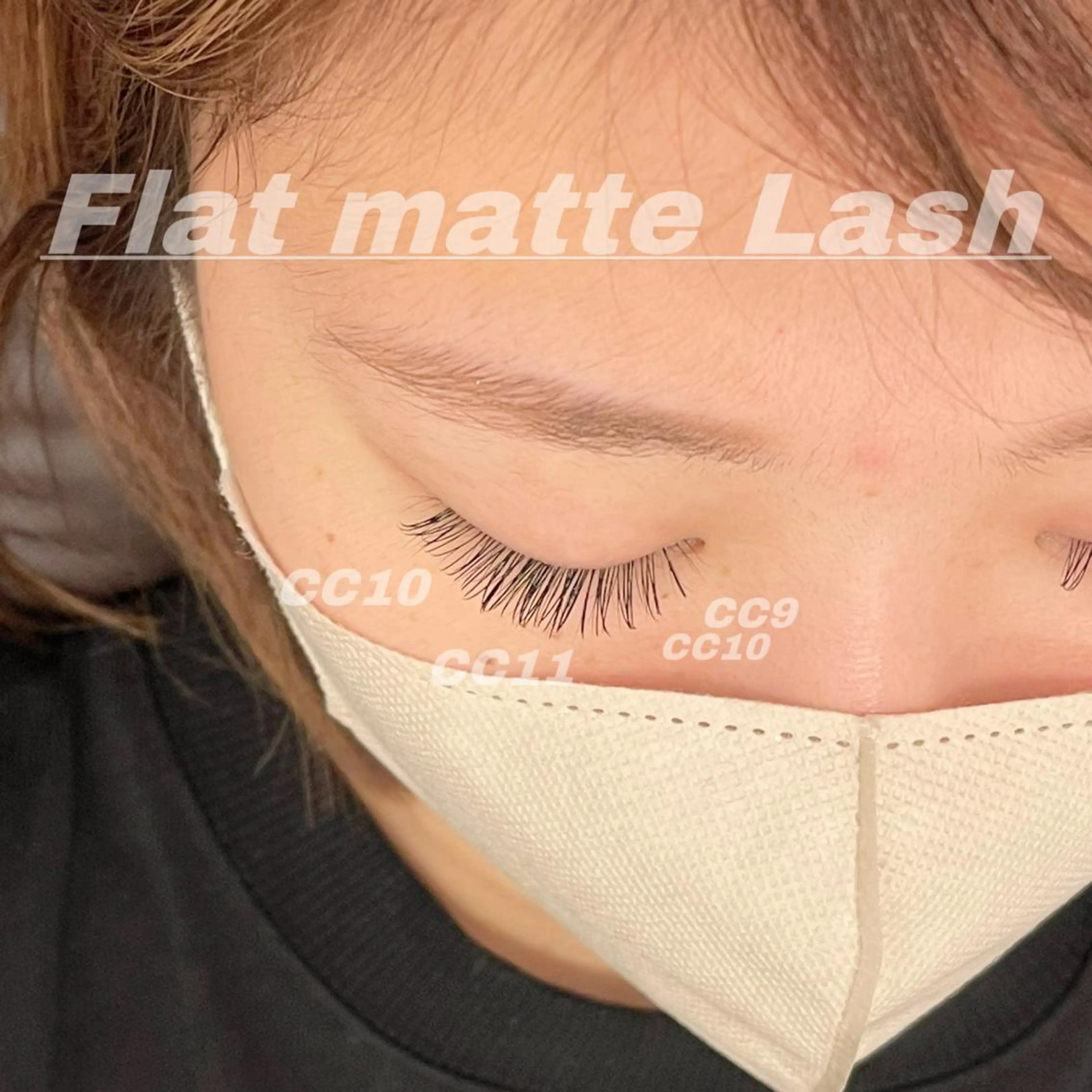 マツエク・マツパ CCカール Cカール フラットラッシュ Eye ELSA lash栄店の眉毛・アイブロウイメージ