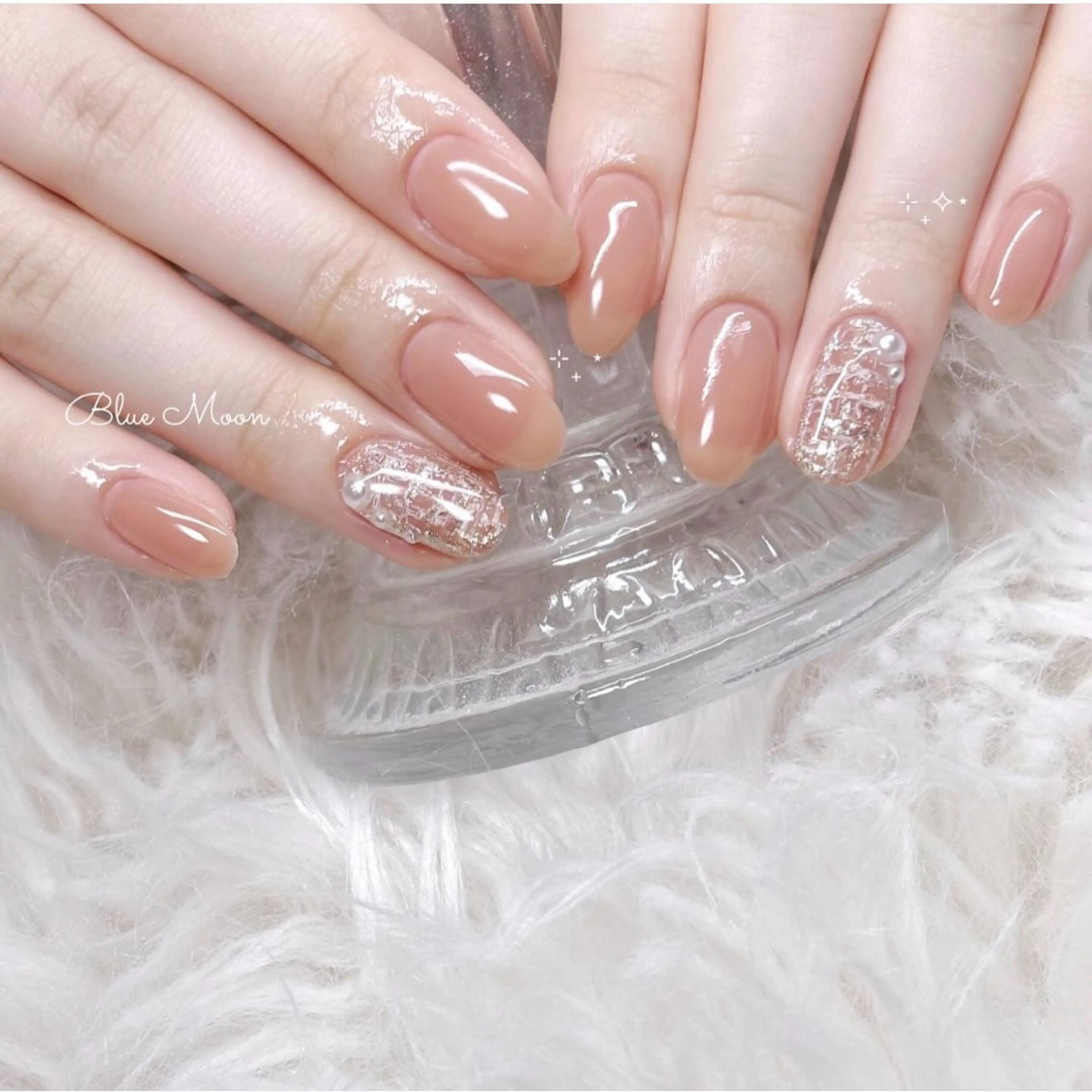 ネイル ハンドネイル フットネイル nail salon Blue Moonのネイルデザイン