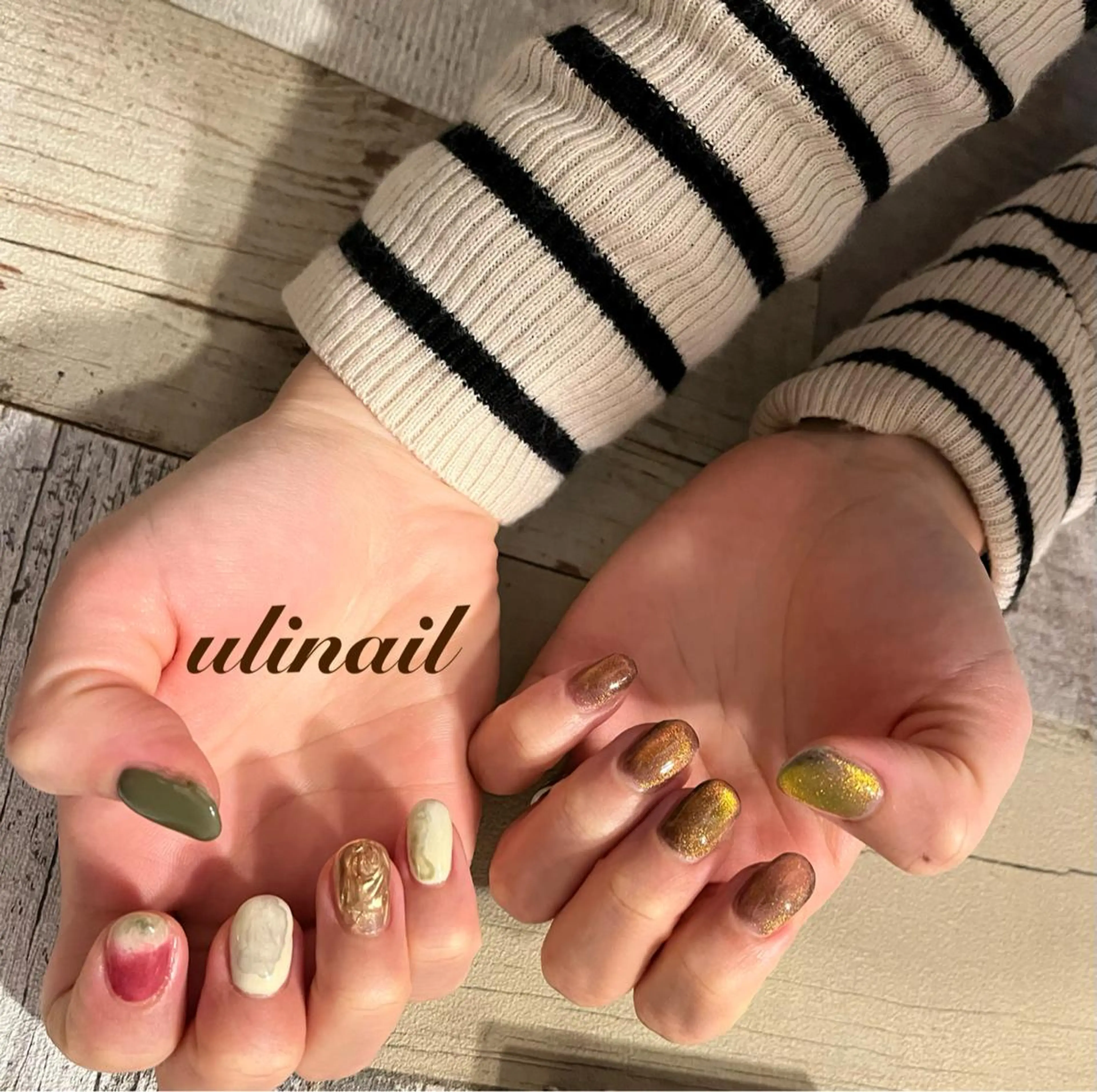 ネイル ハンドネイル ulinail （ウリネイル）のネイルデザイン